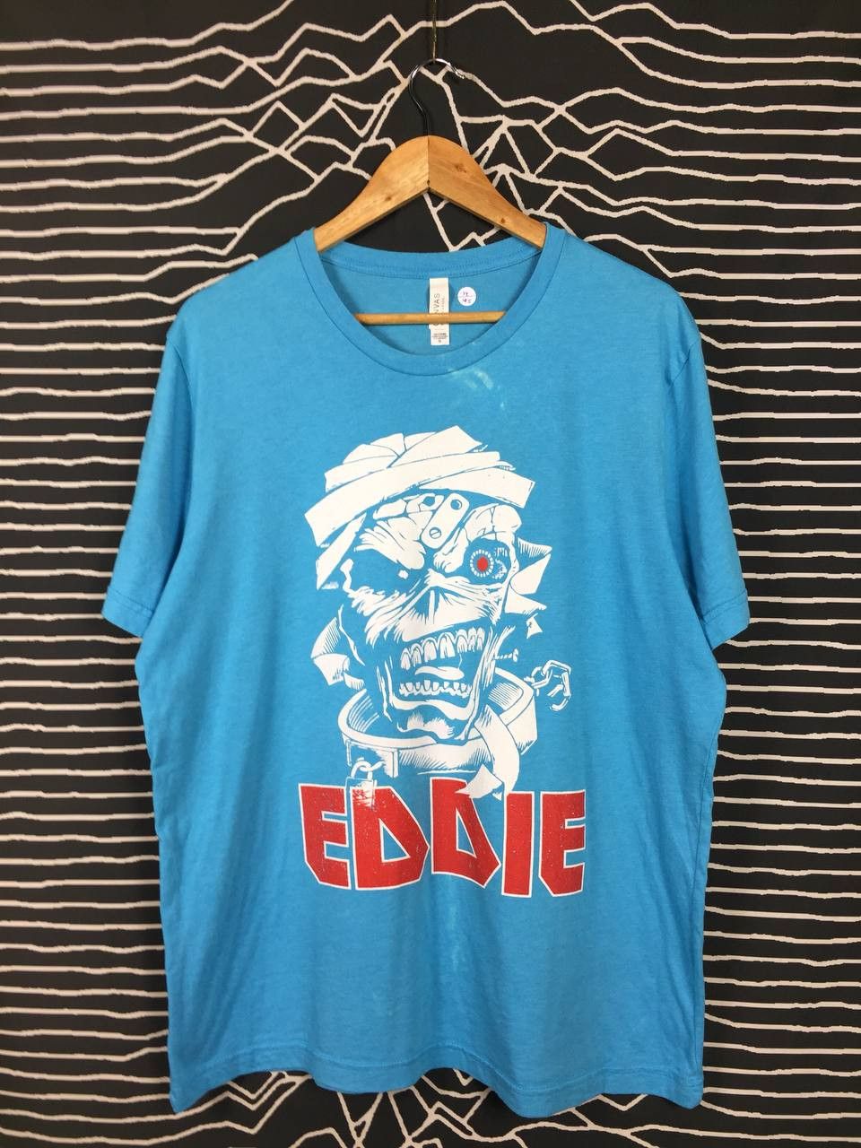 Band Tees × Iron Maiden × Vintage Iron Maiden Eddie Metal Head Zombie Skull Tee Size US XL / EU 56 / 4 - 2 Thumbnail
