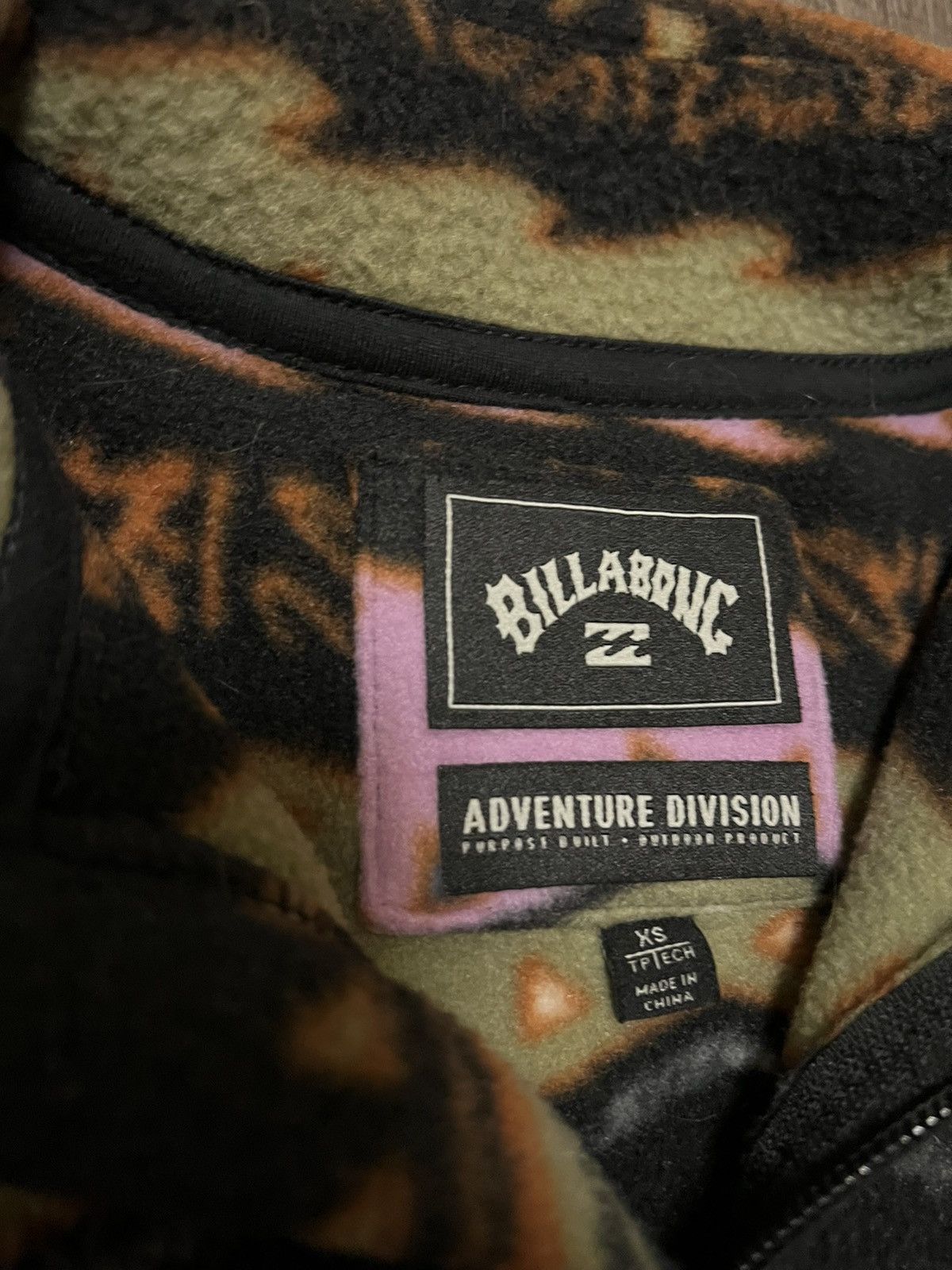 Billabong Billabong Adventure Division Aztec Fleece Pullover Europe Size XS / US 0-2 / IT 36-38 - 4 Thumbnail