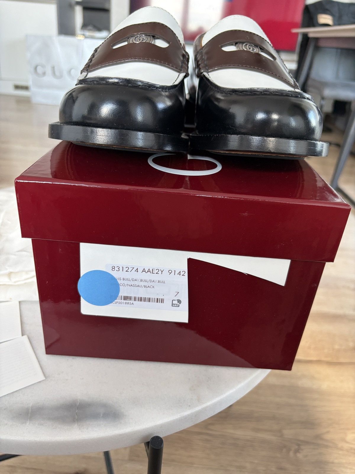 Gucci Gucci leather penny loafers Size US 8 / EU 41 - 5 Thumbnail