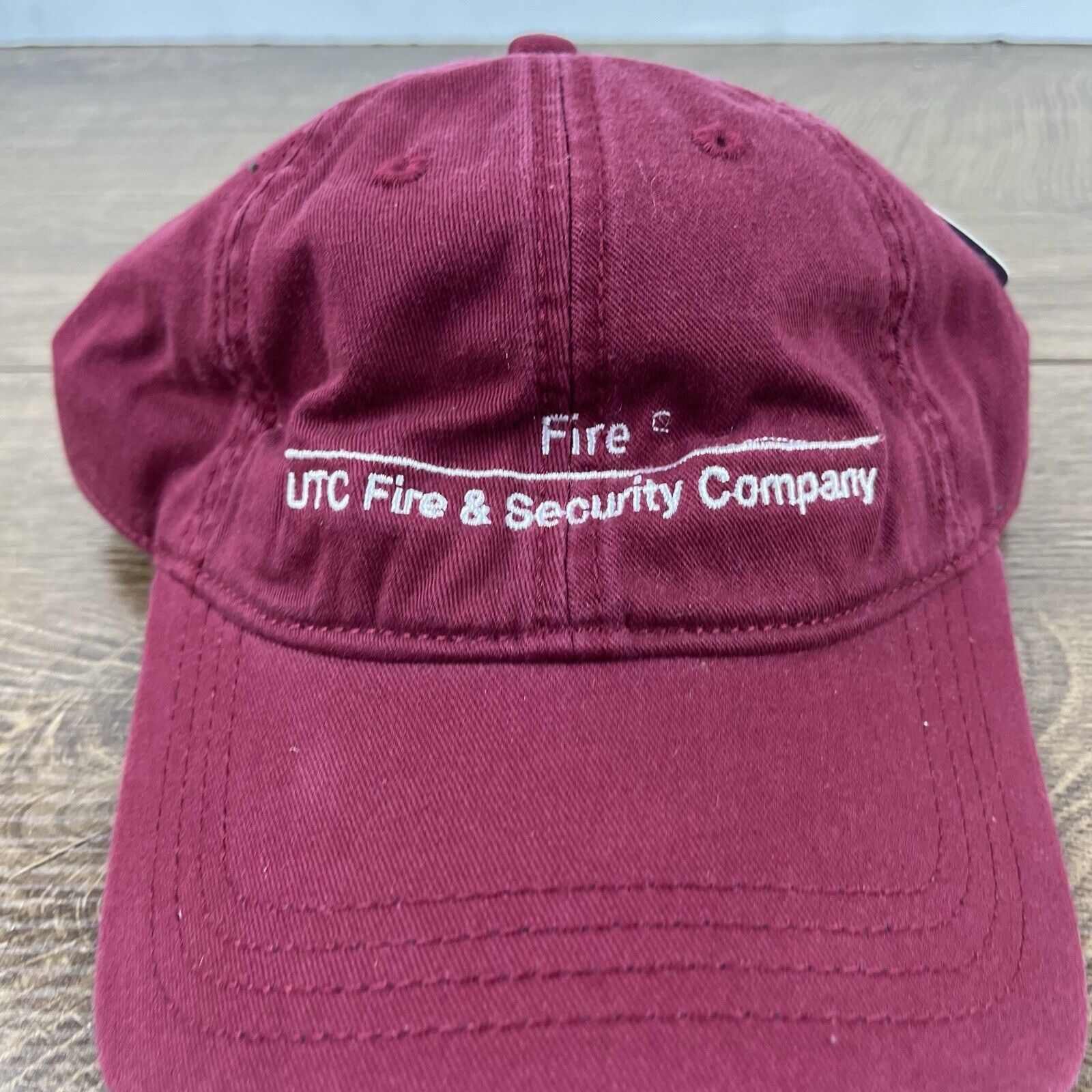 Other UTC Fire & Security Hat Red Cap Hat Adjustable Hat Red Adult Size ONE SIZE - 6 Thumbnail