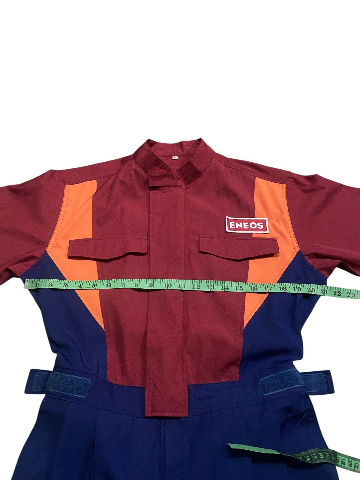 Japanese Brand Vintage Japan Jdn Eneos Oil Jumpsuit Coveralls Short Sleeve Size US 34 / EU 50 - 12 Thumbnail