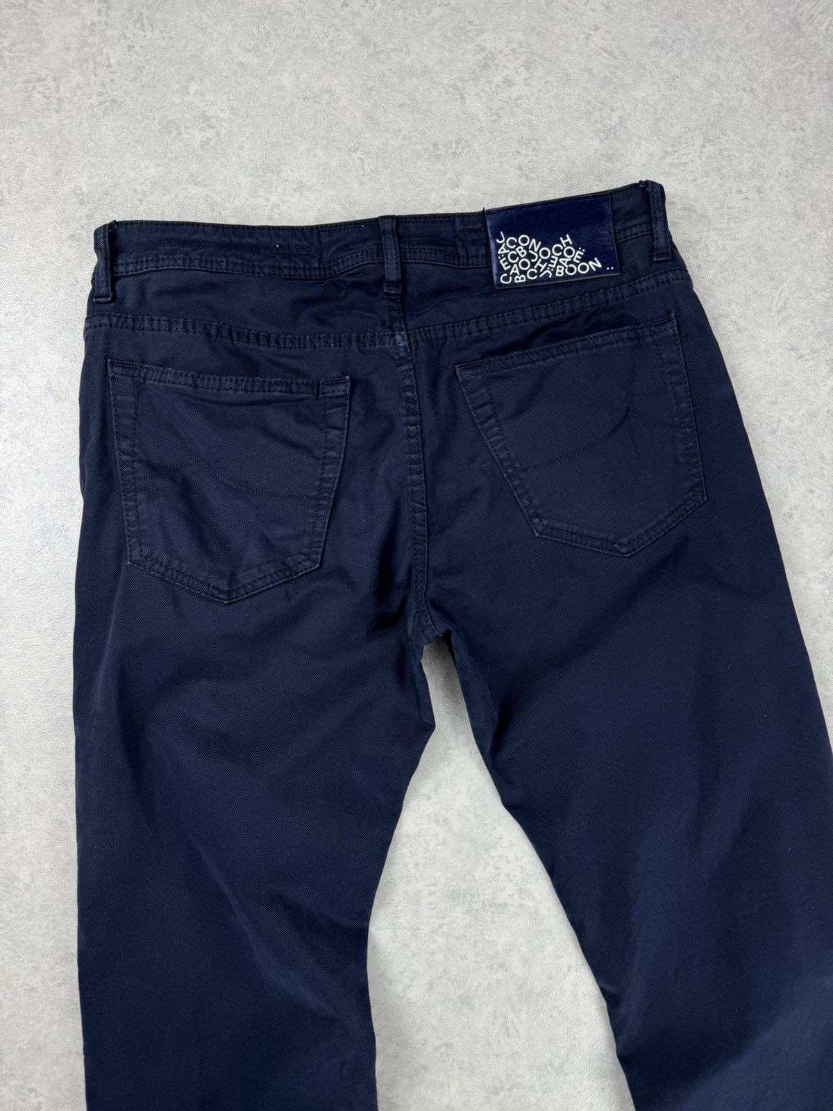Jacob Cohen Jacob Cohen Nick Jeans Navy Blue Slim Fit Size 33 Size US 33 - 12 Thumbnail
