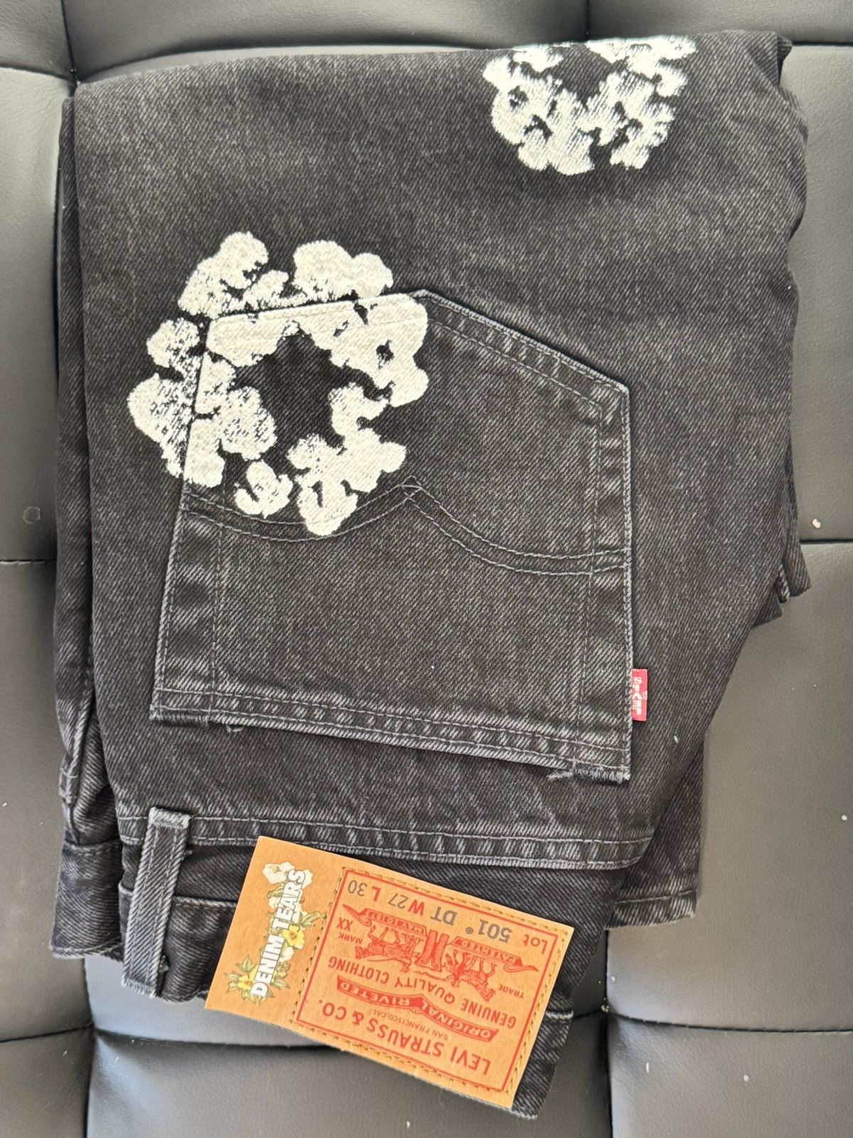 DENIM TEARS Denim Tears jean Size US 27 - 2 Thumbnail