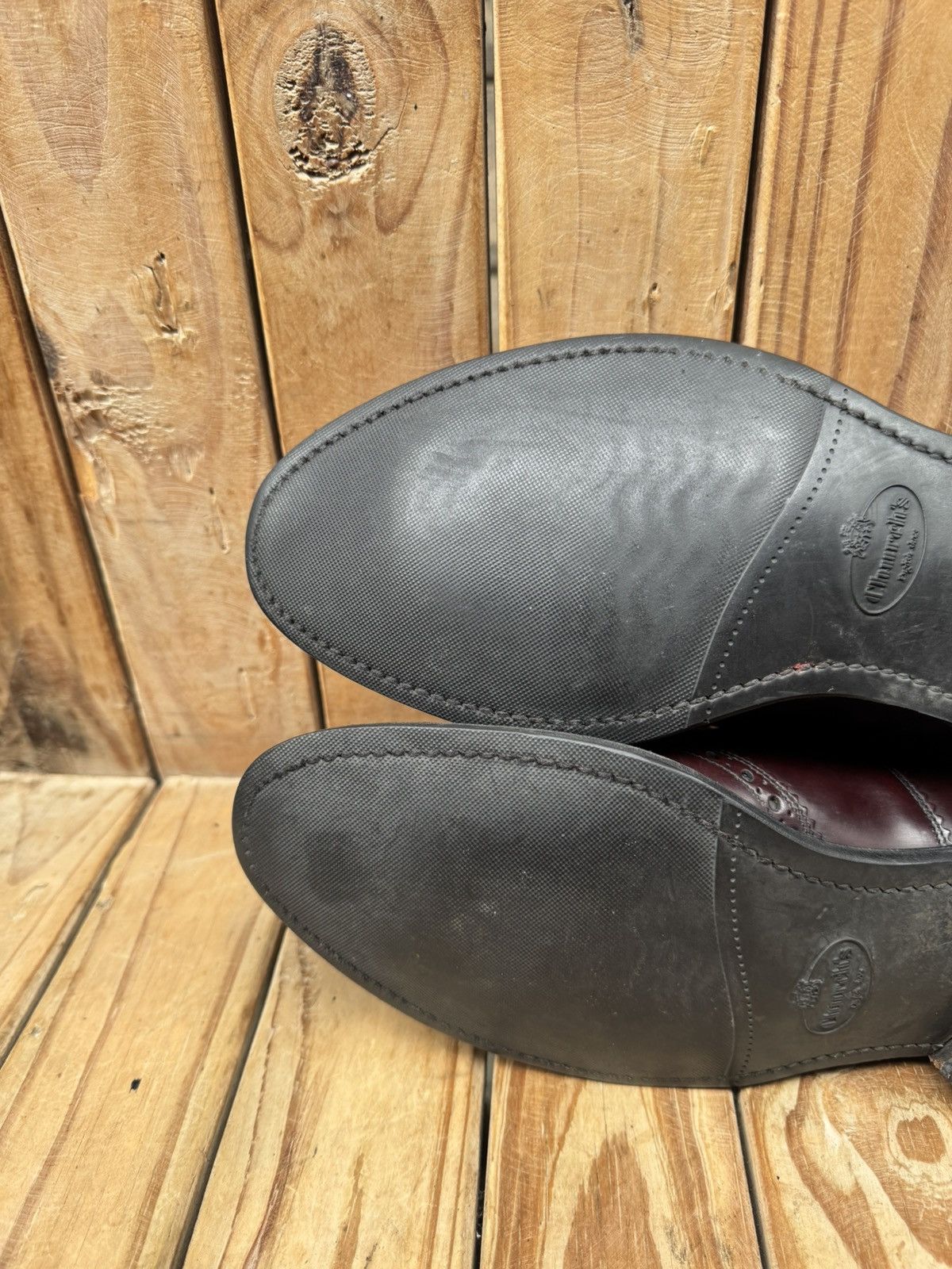 Church's Church’s ‘WAREHAM’ brown wingtip brogue Mens shoes US 8 F Size US 8 / EU 41 - 9 Thumbnail