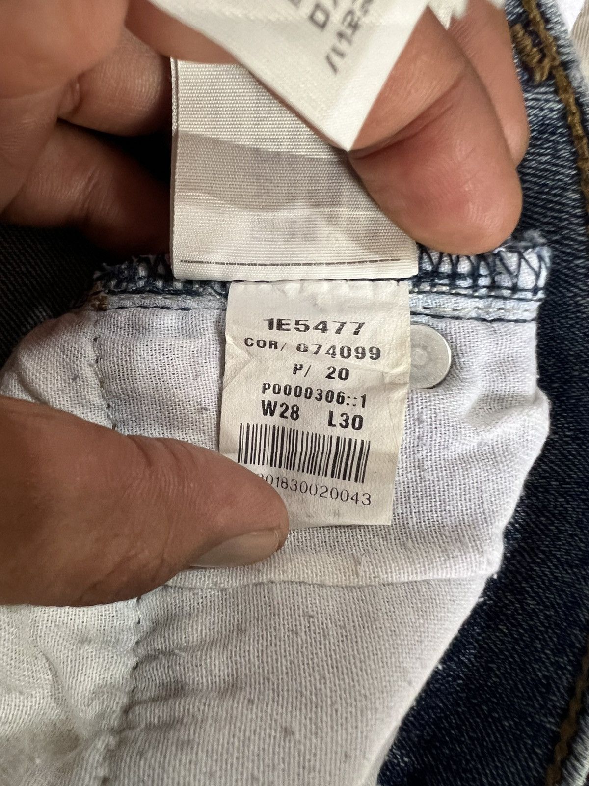 Abercrombie & Fitch 🔥Abercrombie&Fitch Langdon Slim Stretch Distressed Denim Size US 30 / EU 46 - 16 Thumbnail
