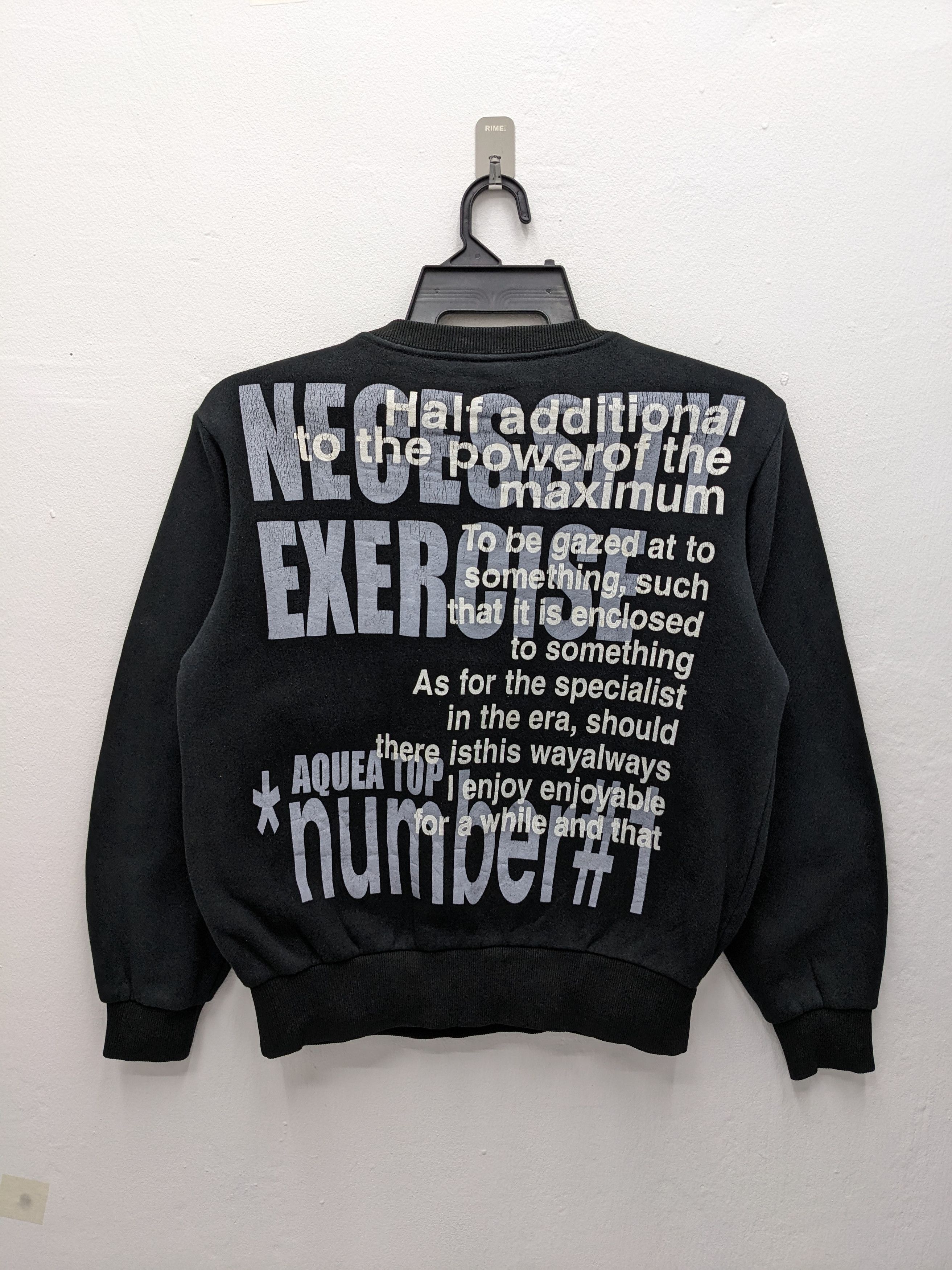 Other NECESSITY EXERCISE R.Y.U UNION MADE SWEATSHIRT Size US M / EU 48-50 / 2 - 7 Thumbnail