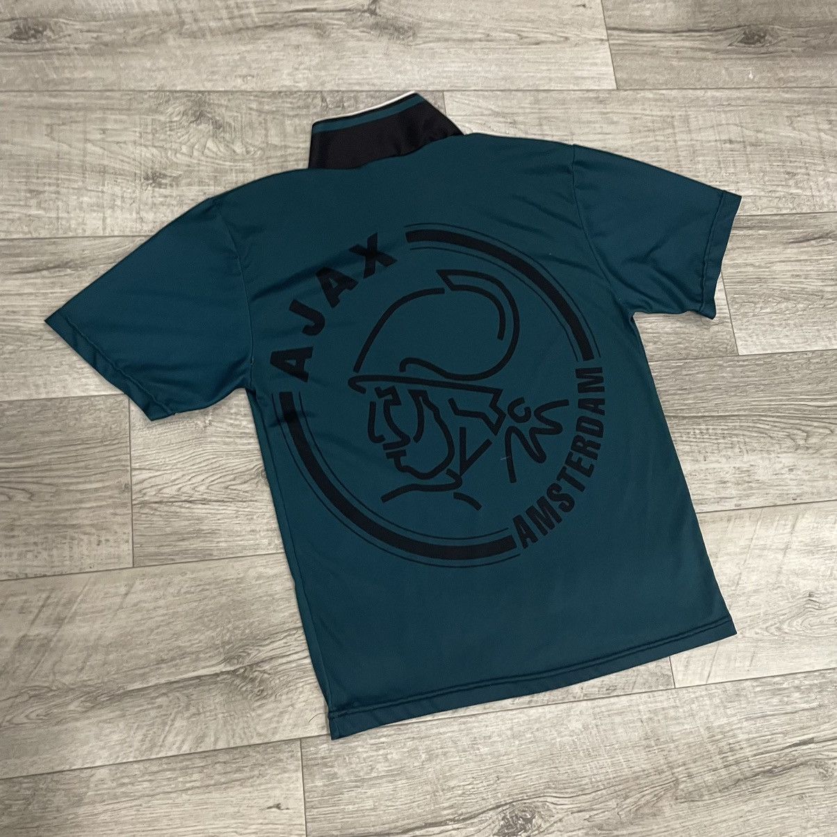 Vintage AJAX 90s ABN AMRO Amsterdam tee shirt fan jersey Size US M / EU 48-50 / 2 - 2 Thumbnail