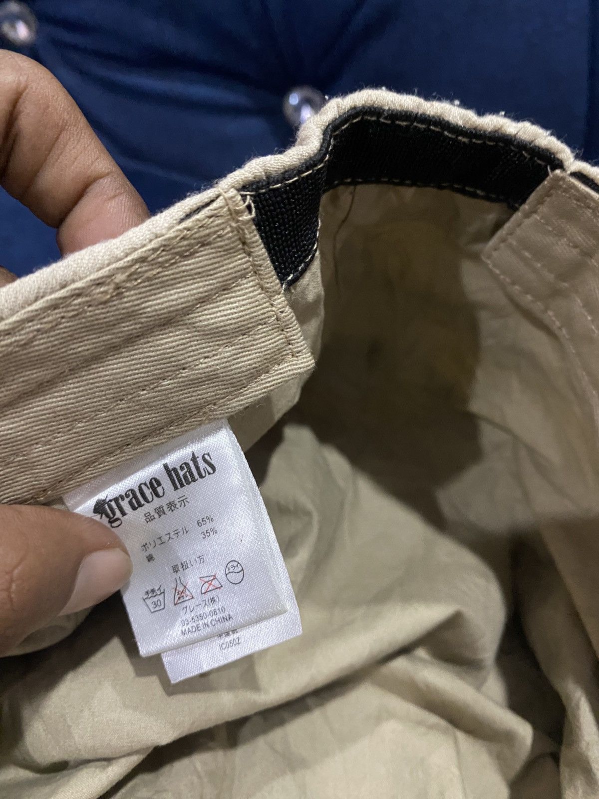 Japanese Brand Linen classic hat Size ONE SIZE - 5 Thumbnail