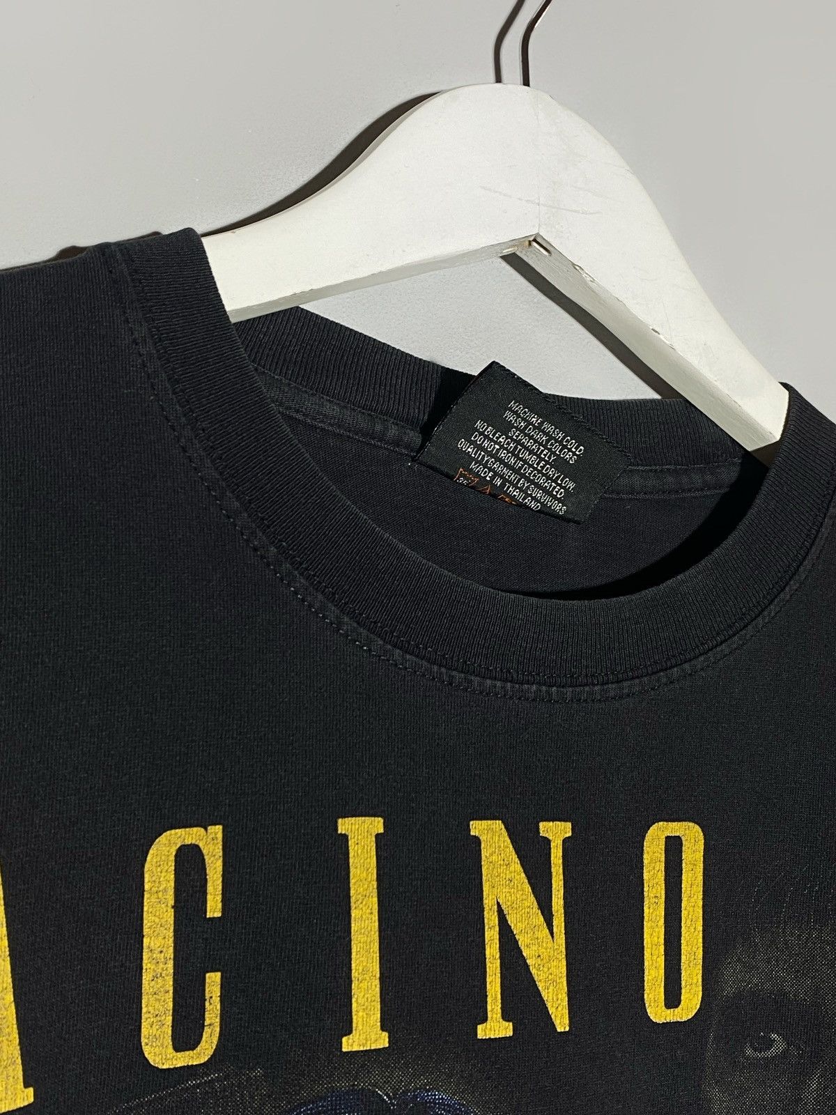 Vintage Vintage Scarface Al Pacino graphic tee y2k rock band Size US M / EU 48-50 / 2 - 7 Thumbnail