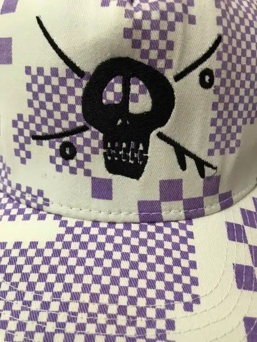Stussy × Vintage Vintage Stussy Trucker Snap Button Embroidery Skull Cap Size ONE SIZE - 6 Thumbnail