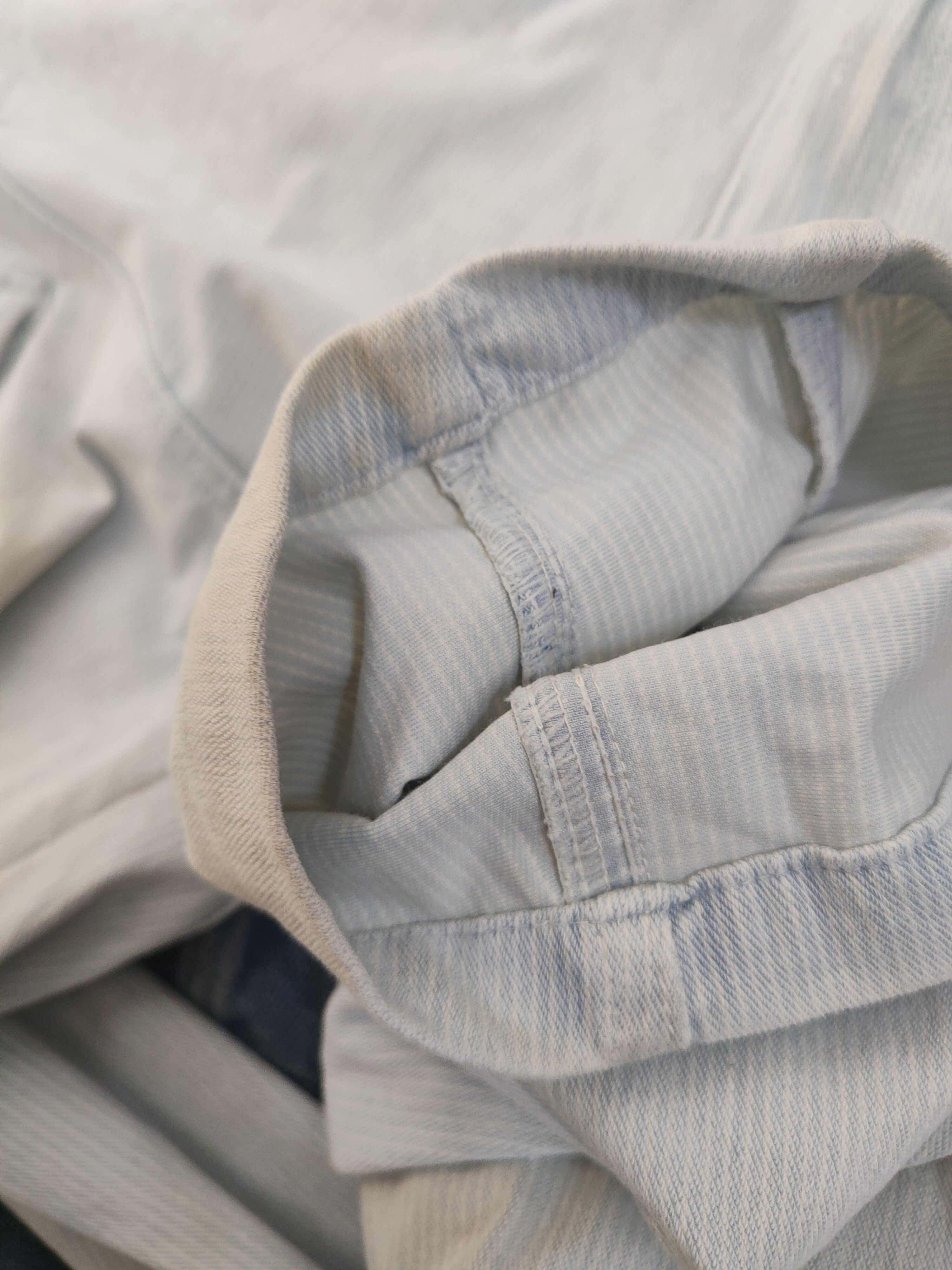 Japanese Brand FieldCore Light Blue Distressed Soft denim Jeans #W2000 Size US 32 / EU 48 - 13 Thumbnail