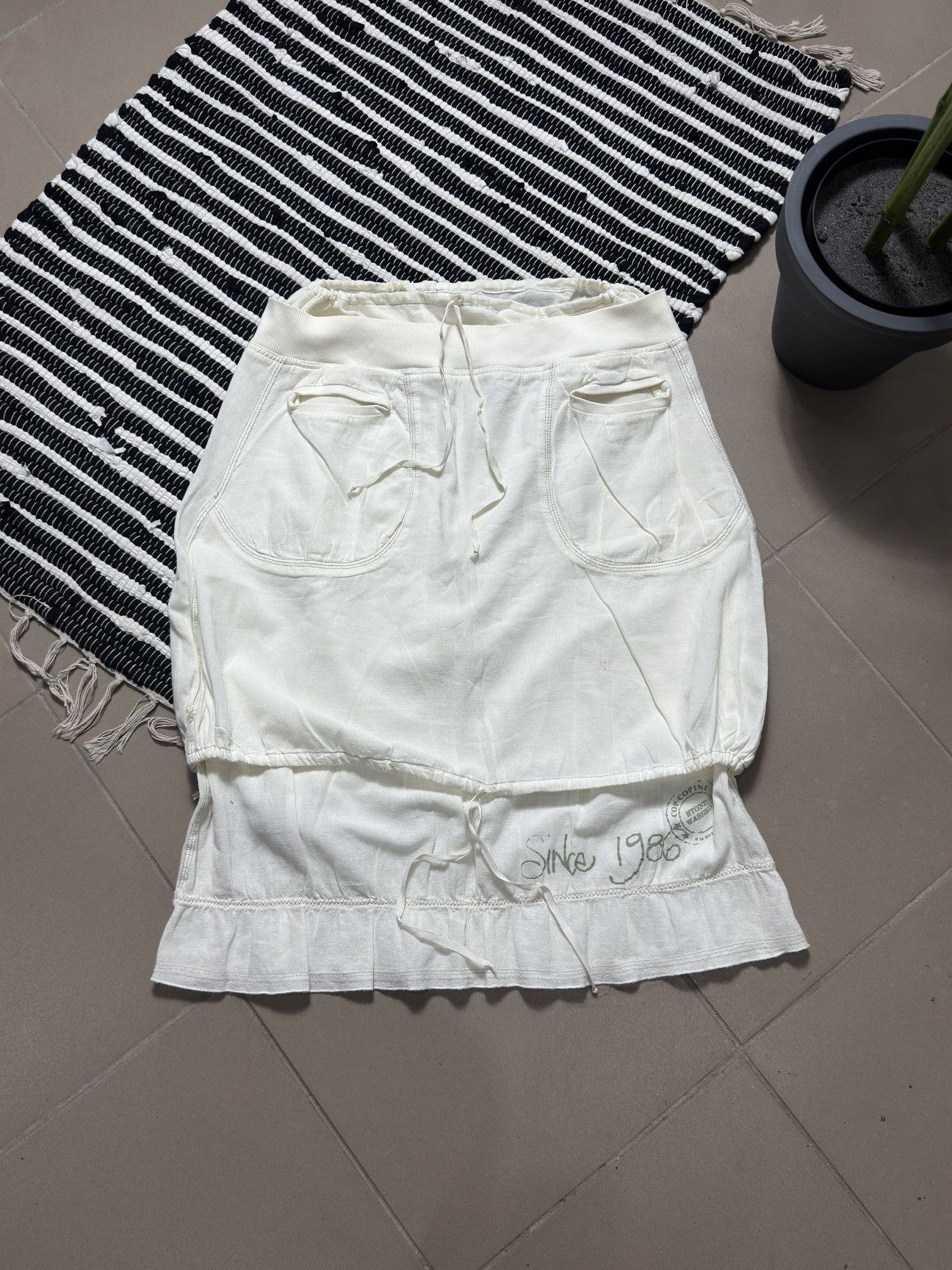 Cop Copine VINTAGE COP COPINE 2000s MIDI SKIRT Size 27" / US 4 / IT 40 - 3 Thumbnail
