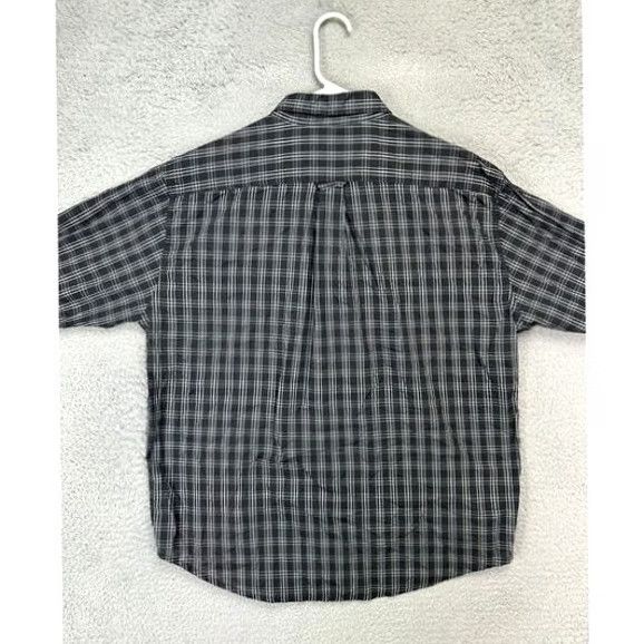 Vintage Ohio State Buckeyes Button Down Shirt Mens Large Black Plaid Knights Apparel Shirt Mens Large Black Plaid Buckeyes Size US L / EU 52-54 / 3 - 3 Thumbnail