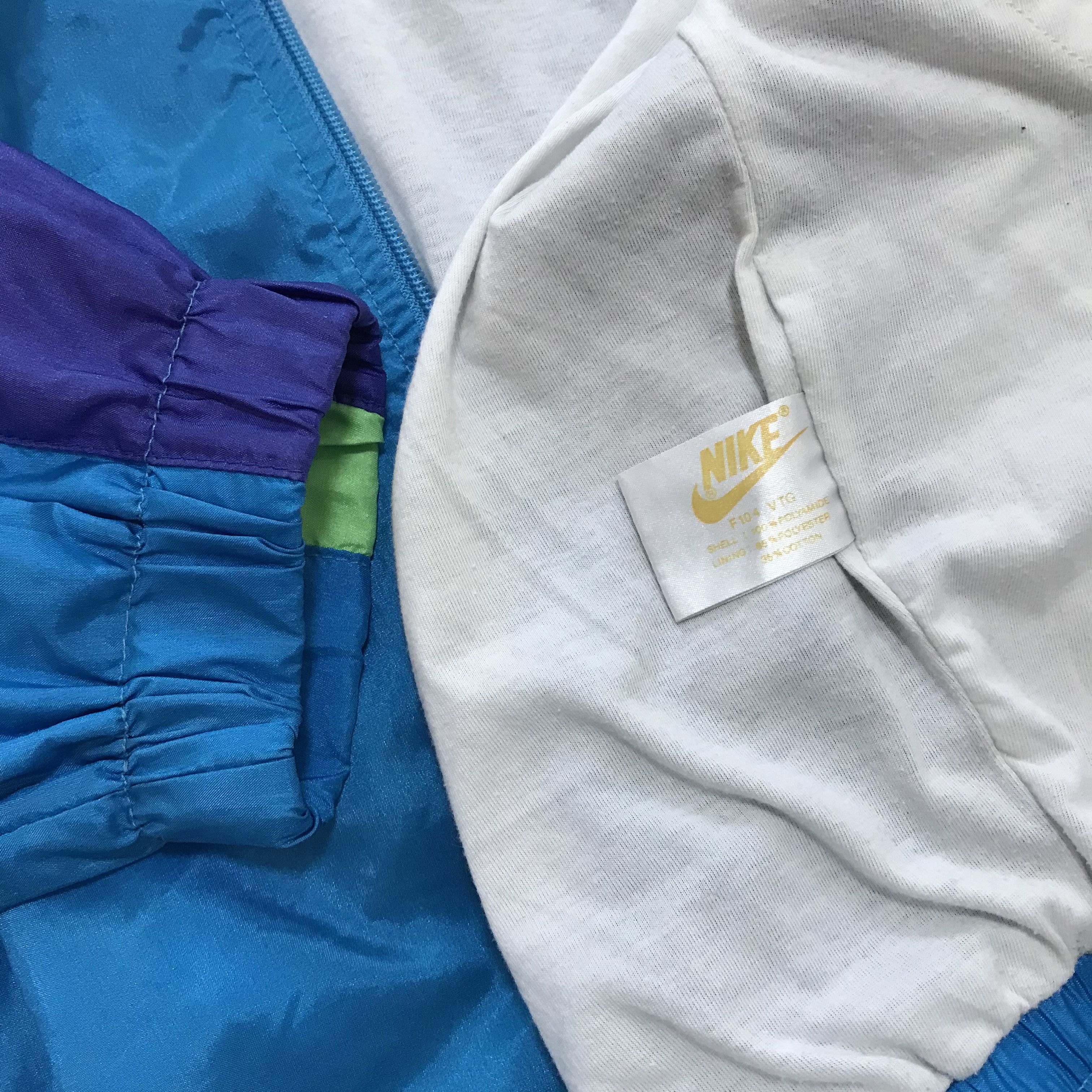 Nike SET 2 Pieces Combo NIKE ADIDAS Vintage Light Jacket 80s 90s Size US S / EU 44-46 / 1 - 9 Thumbnail