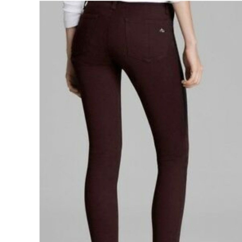 Rag & Bone Rag & Bone LIMITED EDITION lamb leather skinny jeans sz 25 Size 25" / US 0 / IT 36 - 2 Thumbnail
