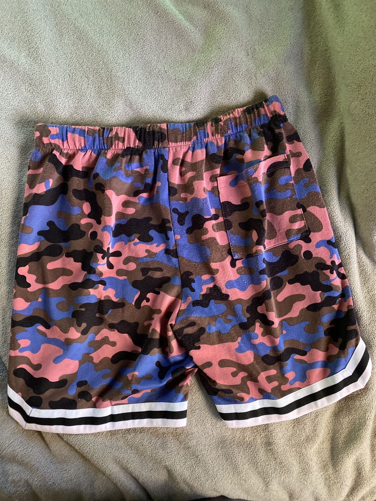 Awful Lot of Cough Syrup ALOCS Pink/Purple Camo Shorts! OG DESIGN! Size US 36 / EU 52 - 3 Thumbnail