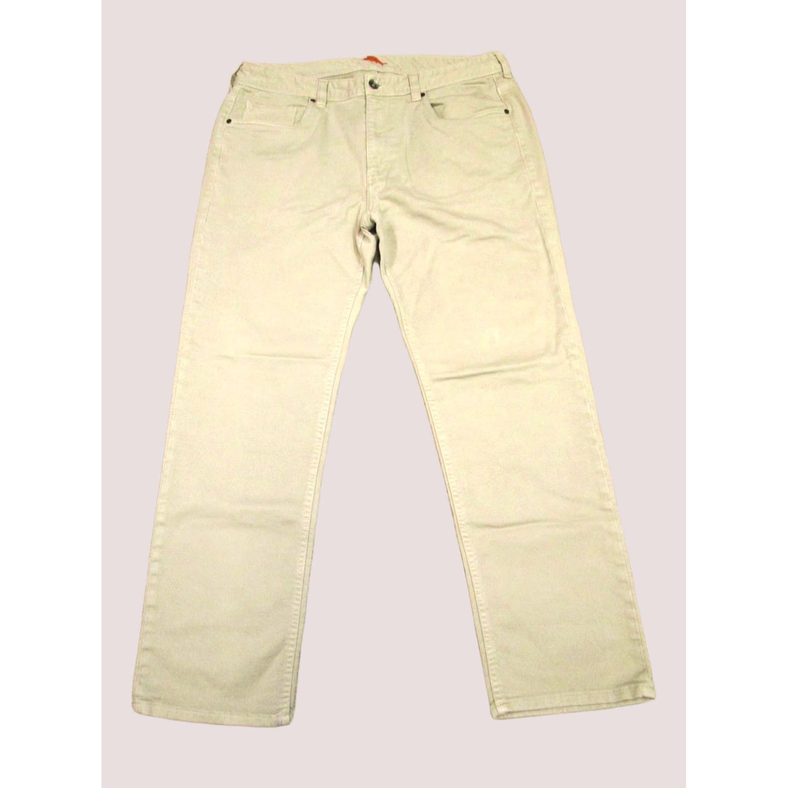 Tommy Bahama Tommy Bahama Jeans Men 38x32 Brown Tan Light Wash Denim Straight 5-Pocket Logo Size US 38 / EU 54 - 1 Thumbnail