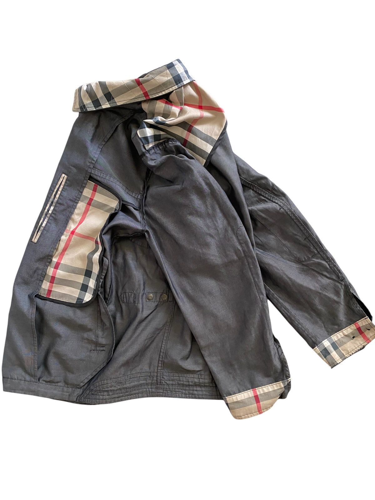 Burberry vintage BURBERRY LONDON JACKET BOMBER nice design Size US L / EU 52-54 / 3 - 8 Thumbnail