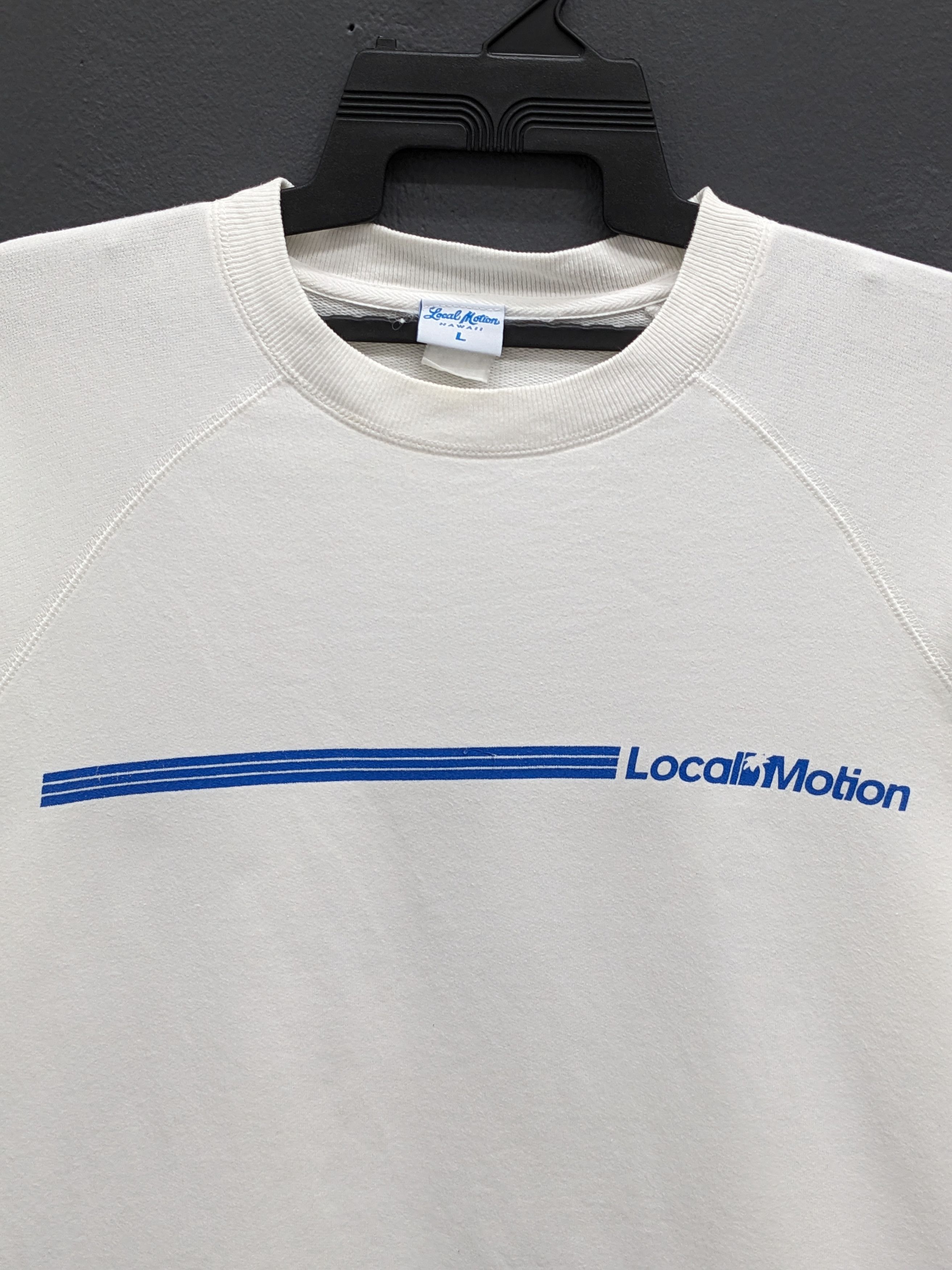 Other Local Motion Vintage Sweatshirt Blue Logo Hawaiian Brand Size US L / EU 52-54 / 3 - 2 Thumbnail