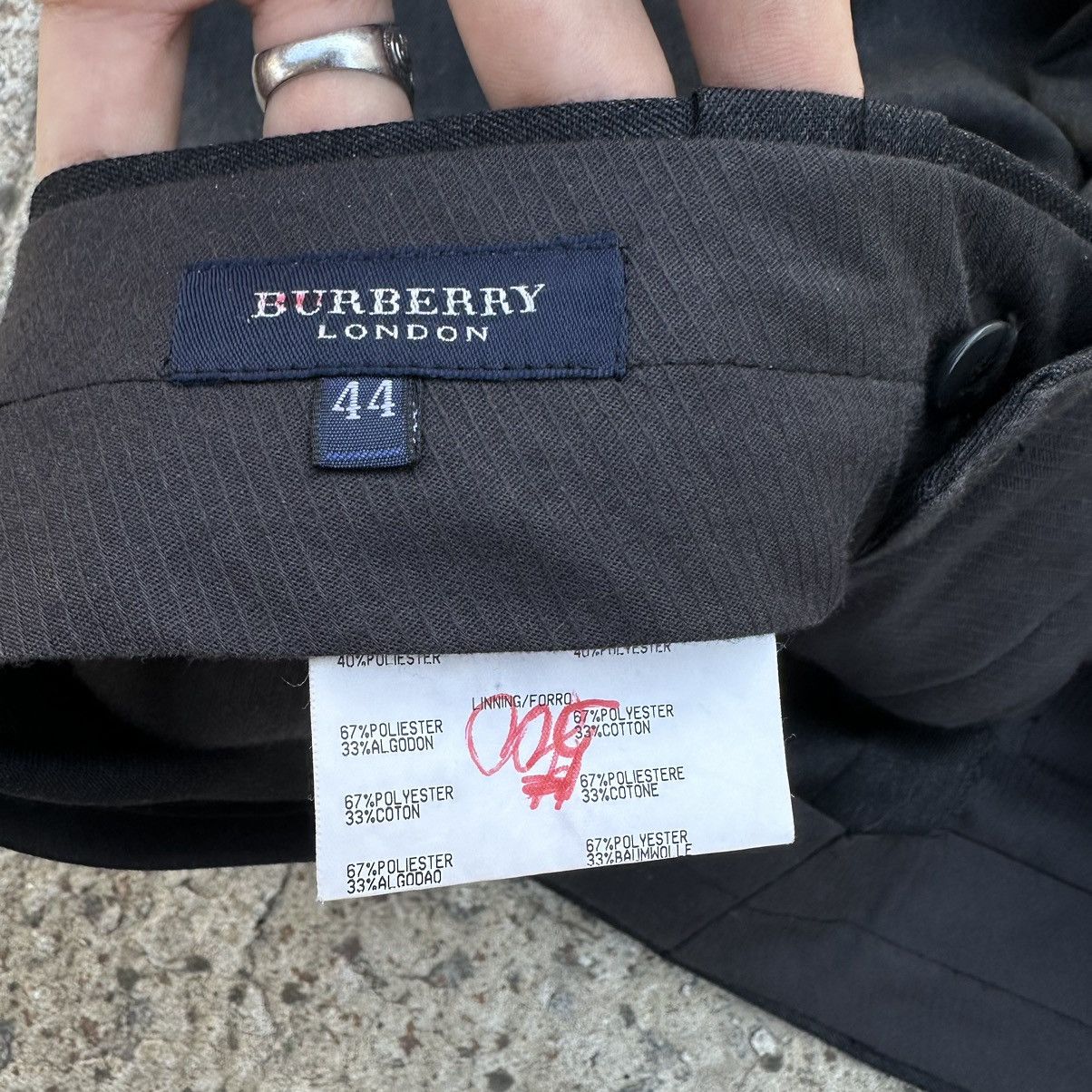 Burberry Luxury Burberry Trousers 44 Size Old Money 00s Size US 32 / EU 48 - 7 Thumbnail