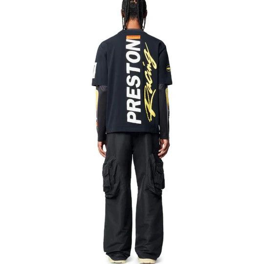 Heron Preston o1w1db10824 Racing T-Shirt in Black Size US L / EU 52-54 / 3 - 4 Thumbnail
