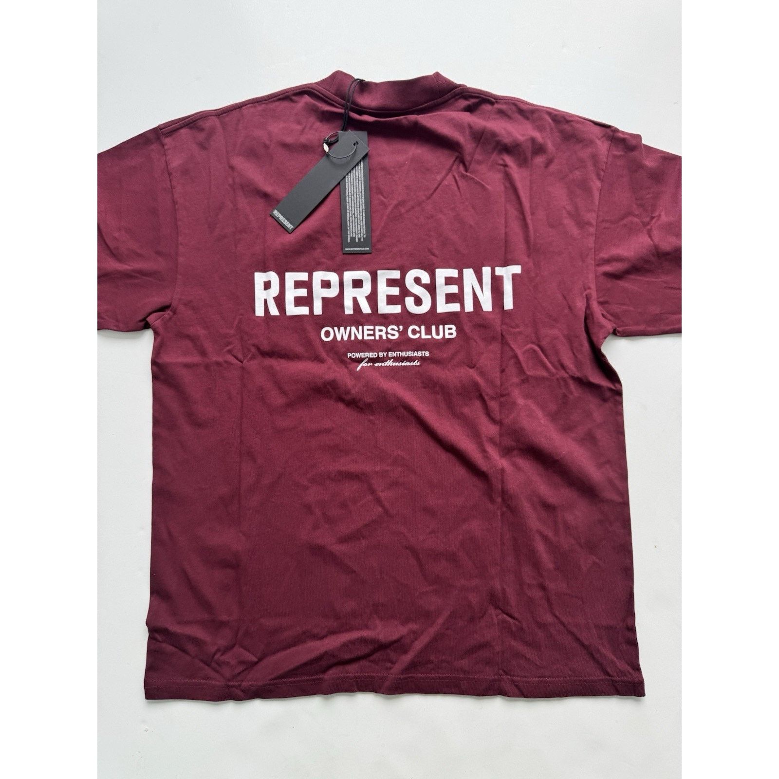 Represent Clo. Represent Owners Club T-Shirt - Maroon Small Size US S / EU 44-46 / 1 - 1 Thumbnail