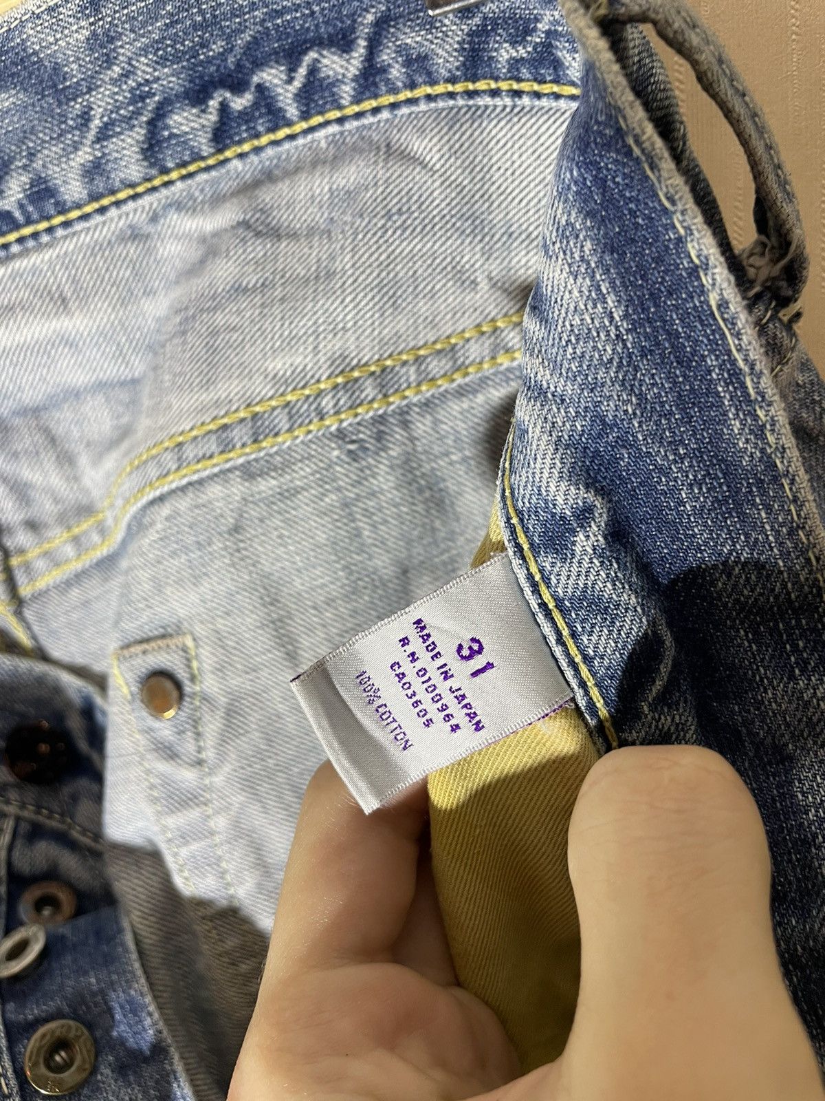 Japanese Brand × Prps PRPS selvedge Japan vintage jeans Size US 31 - 18 Thumbnail