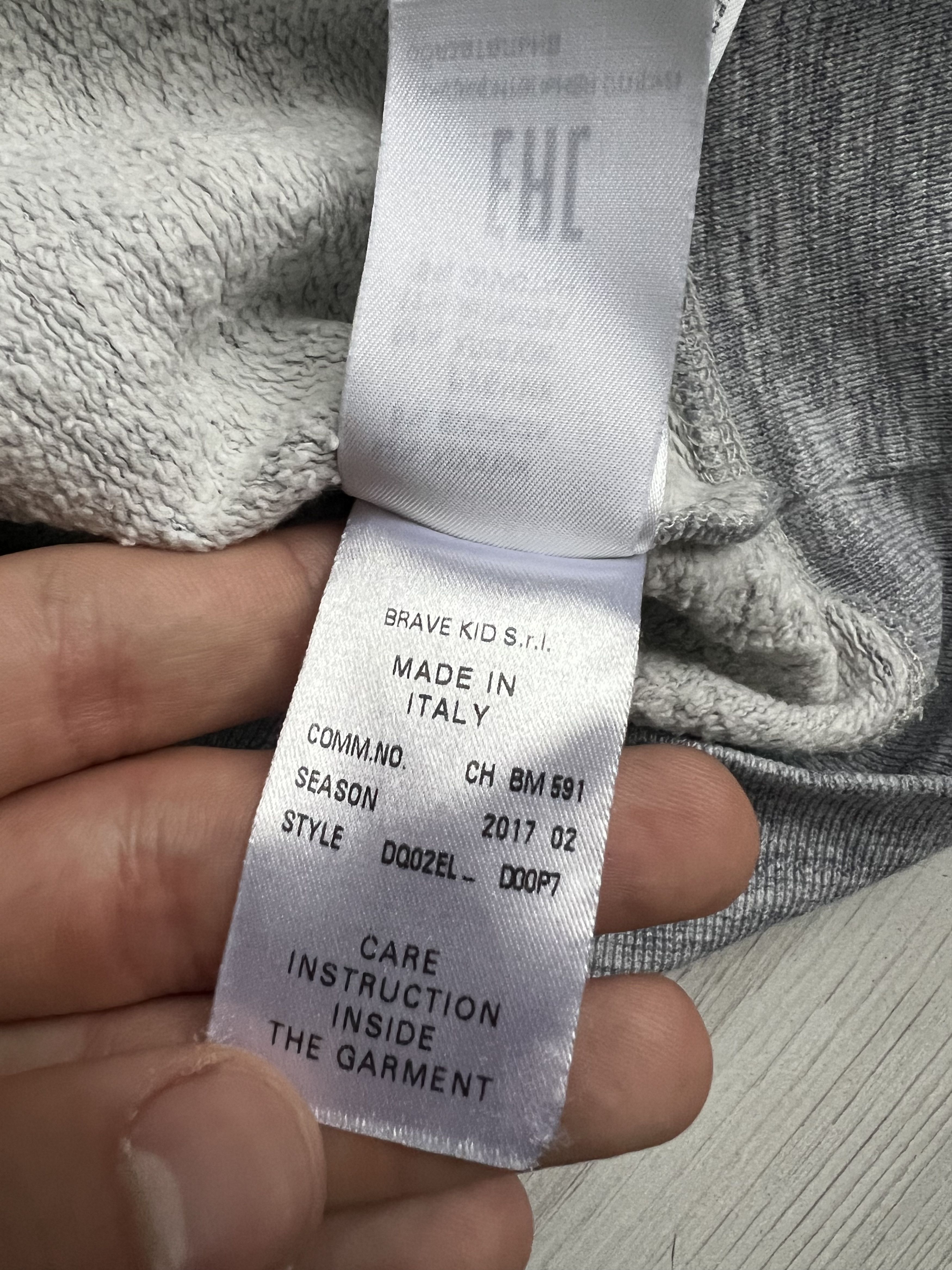 Dsquared2 Dsquared2 Kids Logo Print Hoodied Sweatshirt Grey 16Y Size US XXS / EU 40 - 4 Thumbnail