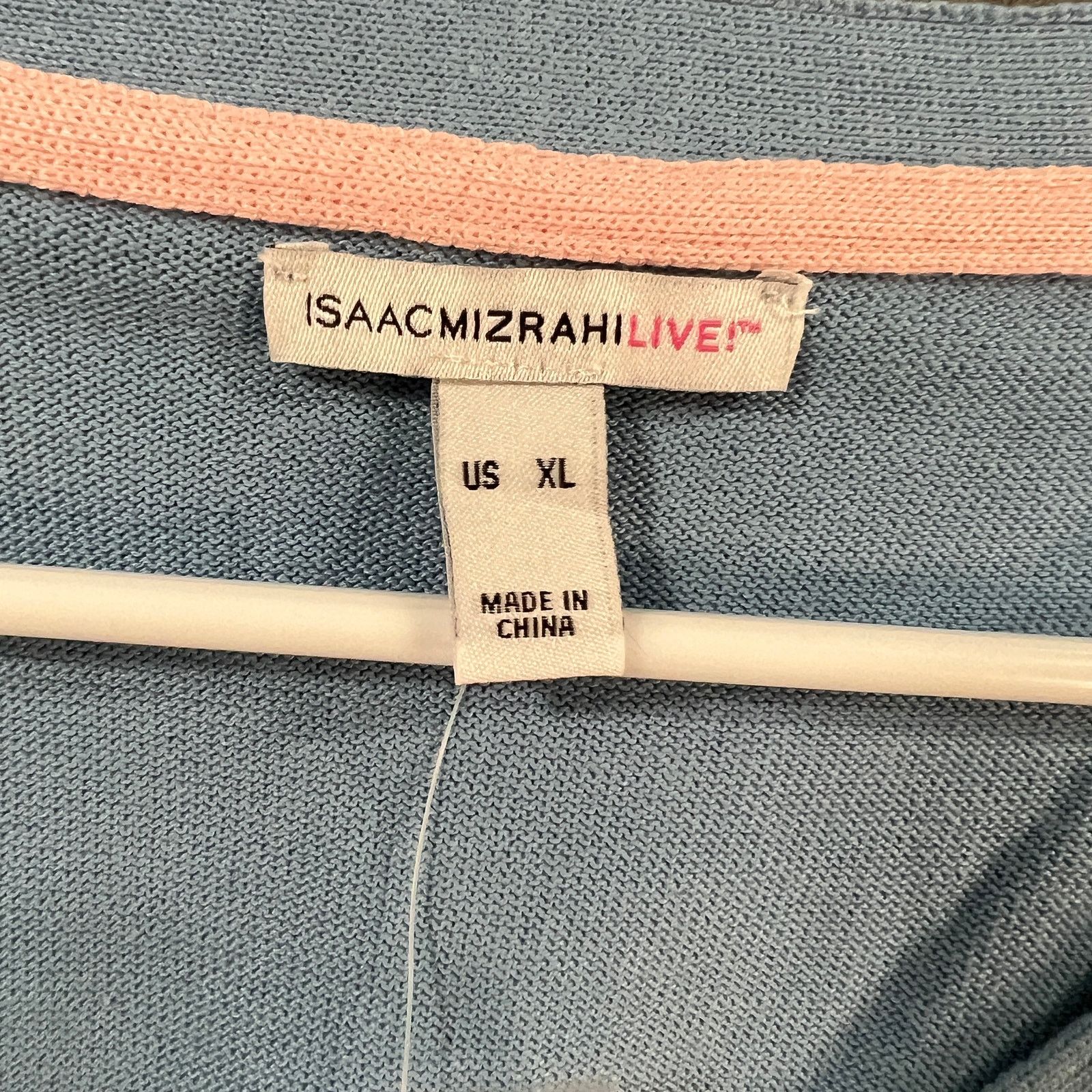 Isaac Mizrahi Isaac Mizrahi Live! Button Front sweater with Lave Size XL / US 12-14 / IT 48-50 - 3 Thumbnail