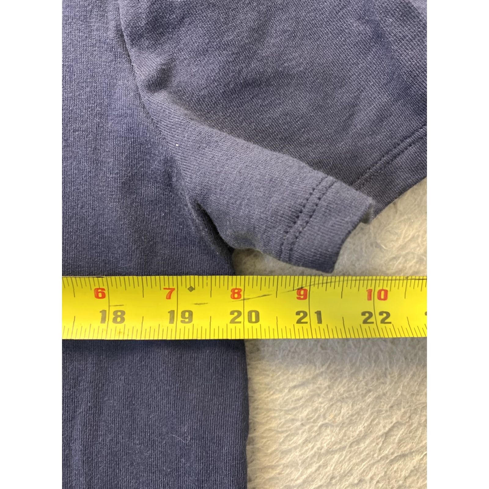 Gap VINTAGE Gap Women's T-Shirt Short Sleeve V-Neck Cotton Basic Casual 2XL Navy Size XXL / US 16-18 / IT 52-54 - 3 Thumbnail