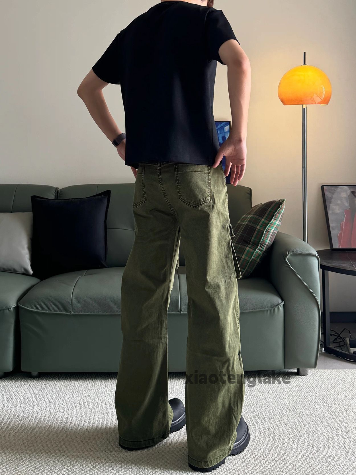 Vintage xz utility military outdoor tactical faded cargo pants Size US 32 / EU 48 - 4 Thumbnail