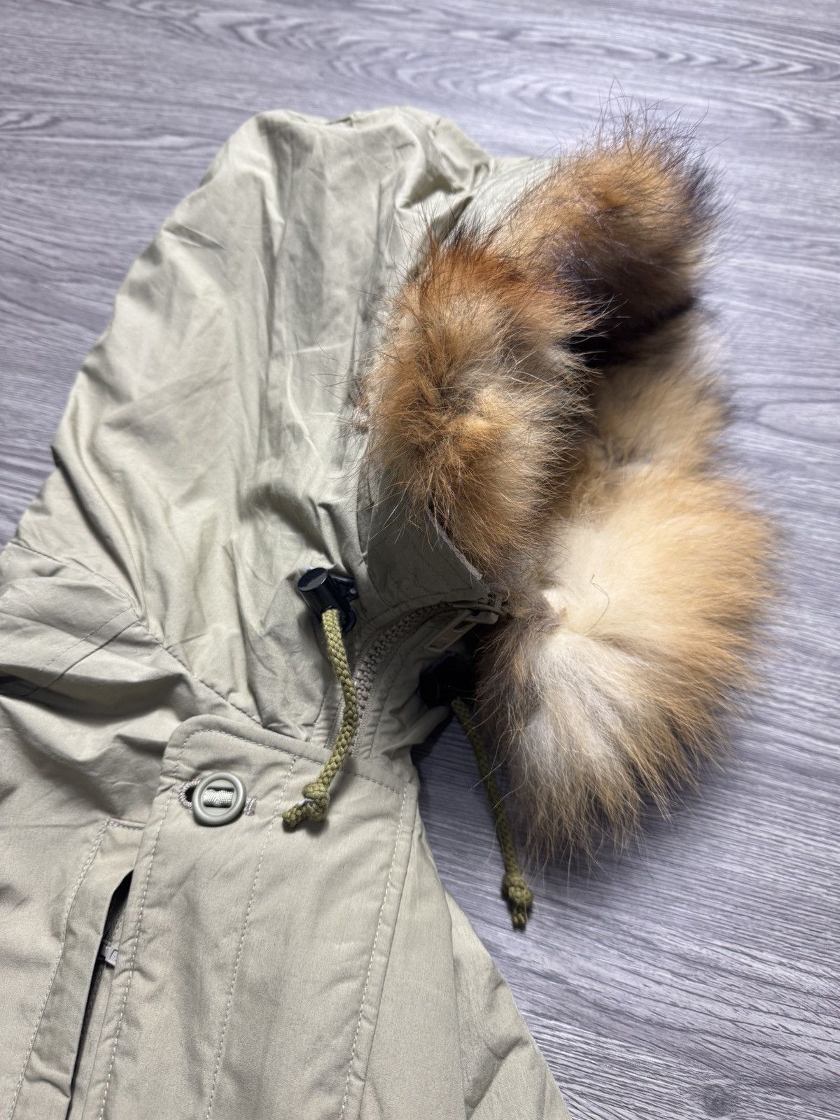 If Six Was Nine 2000s Timber Line by Daiwa Fur Faux Fishing Jacket Size US M / EU 48-50 / 2 - 17 Thumbnail