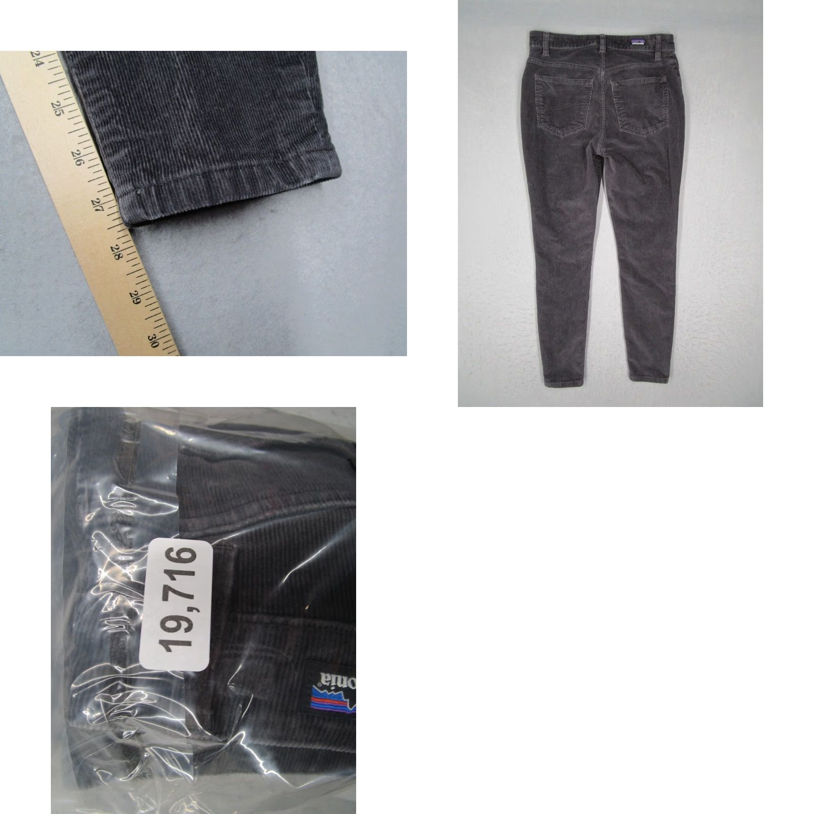 Patagonia PATAGONIA Women’s blue slim fit EVERYDAY CORDS - Organic cotton blend - Made in Sri Lanka Size 27" / US 4 / IT 40 - 8 Thumbnail