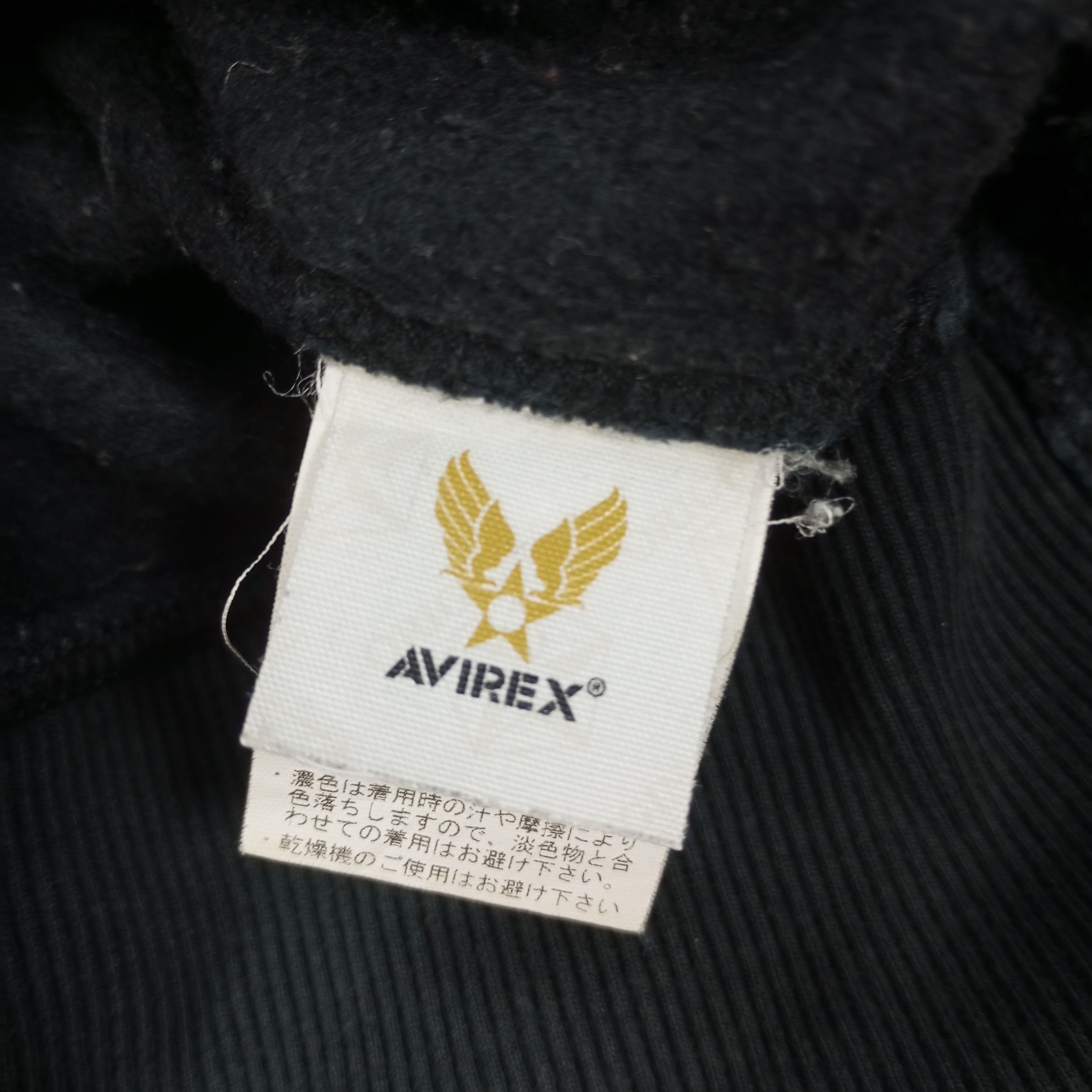 Avirex × Vintage Avirex Spellout Design Streetwear Style Sweatshirt Size US S / EU 44-46 / 1 - 10 Thumbnail