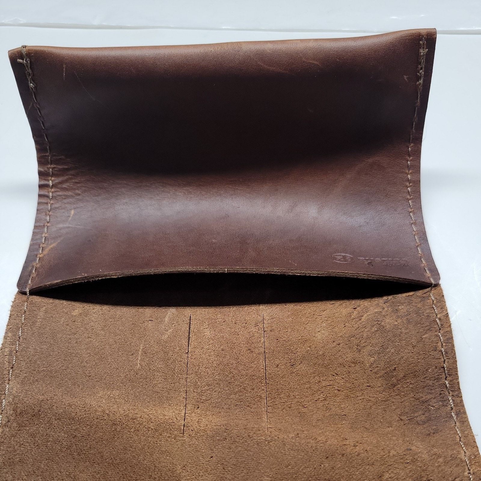 The Unbranded Brand Rustico Saddle Leather Sidekick Organizer Bag Roll Size ONE SIZE - 7 Thumbnail