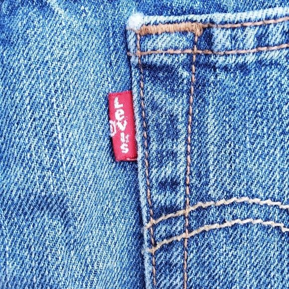 Levi's Levi's 501 Original Cutoff Superlow Low Rise Booty Shorts Size 24" / US 00 / IT 34 - 4 Thumbnail