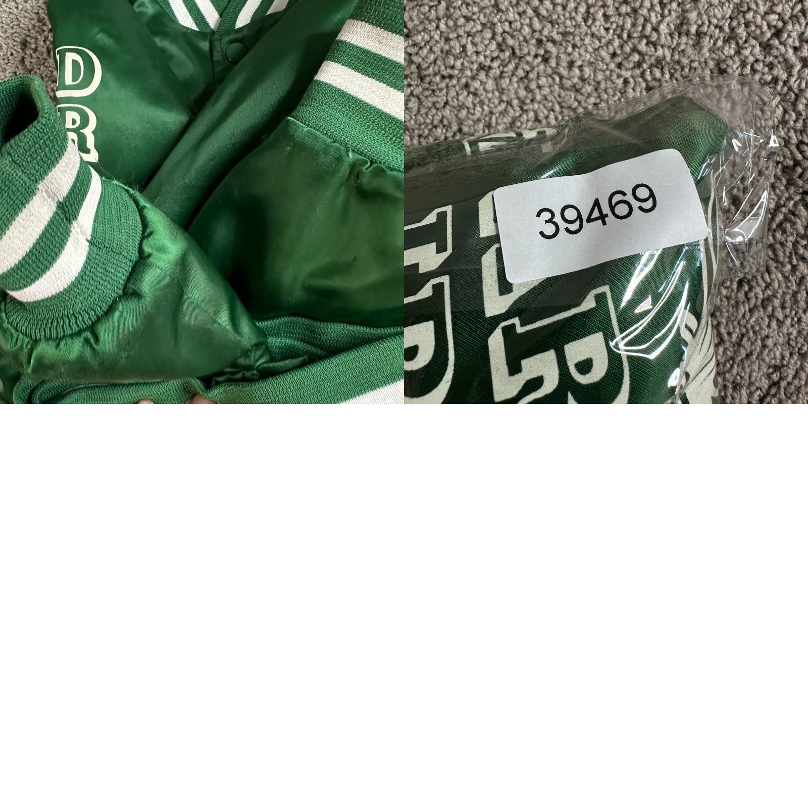 Vintage VINTAGE Nasco JACKET Bomber Shirt Mens M Green Satin Logo Pocket Memorial 90s Size US M / EU 48-50 / 2 - 10 Thumbnail