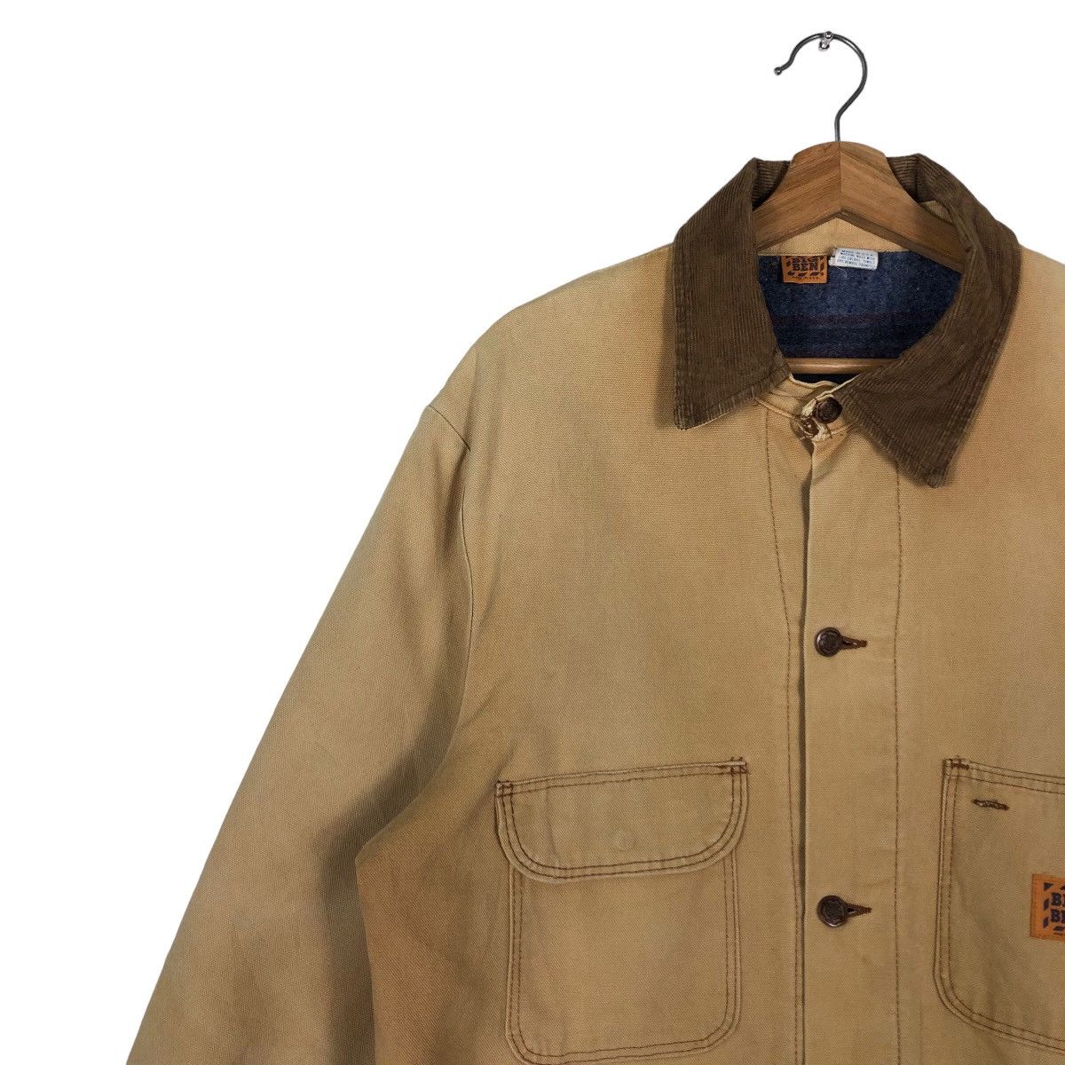 Toyo Enterprises 🔥70’s Vintage Chore Jacket Big Ben USA Blanket Lining Size US M / EU 48-50 / 2 - 7 Thumbnail
