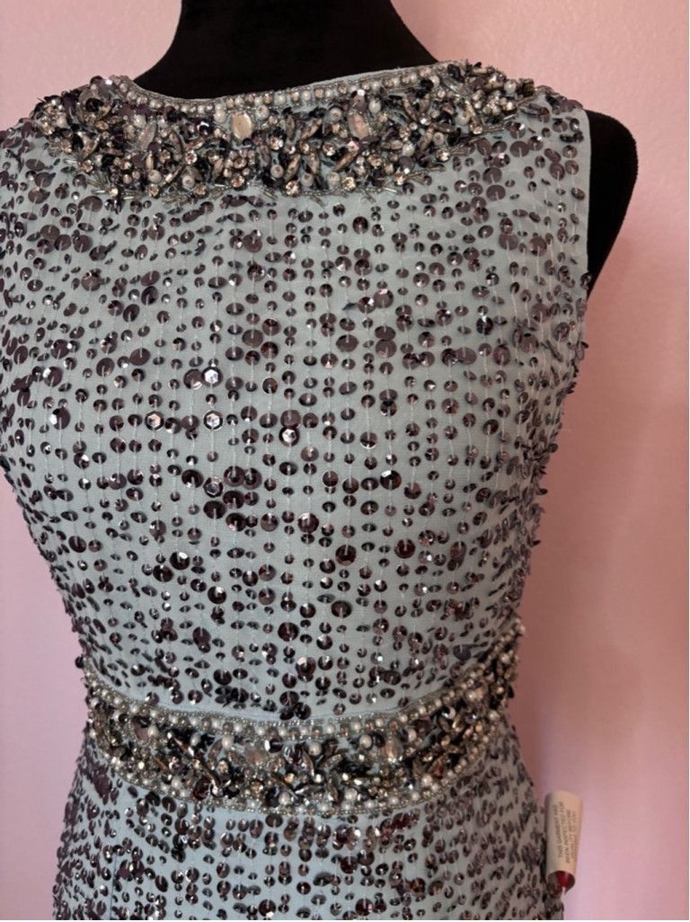 Mac Duggal Women's Mac duggal Blue Sequin Dress Size 2 Size XS / US 0-2 / IT 36-38 - 5 Thumbnail