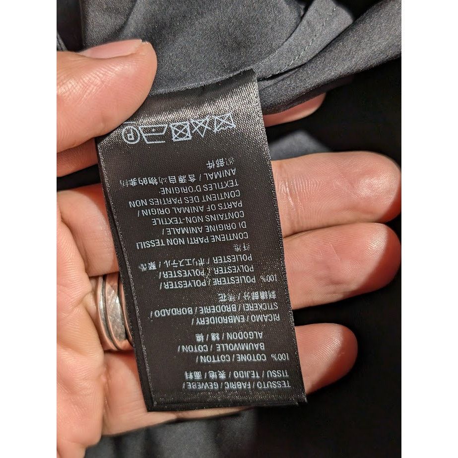 Balenciaga o1rshd1 Dress Shirt in Black Size US XS / EU 42 / 0 - 19 Thumbnail