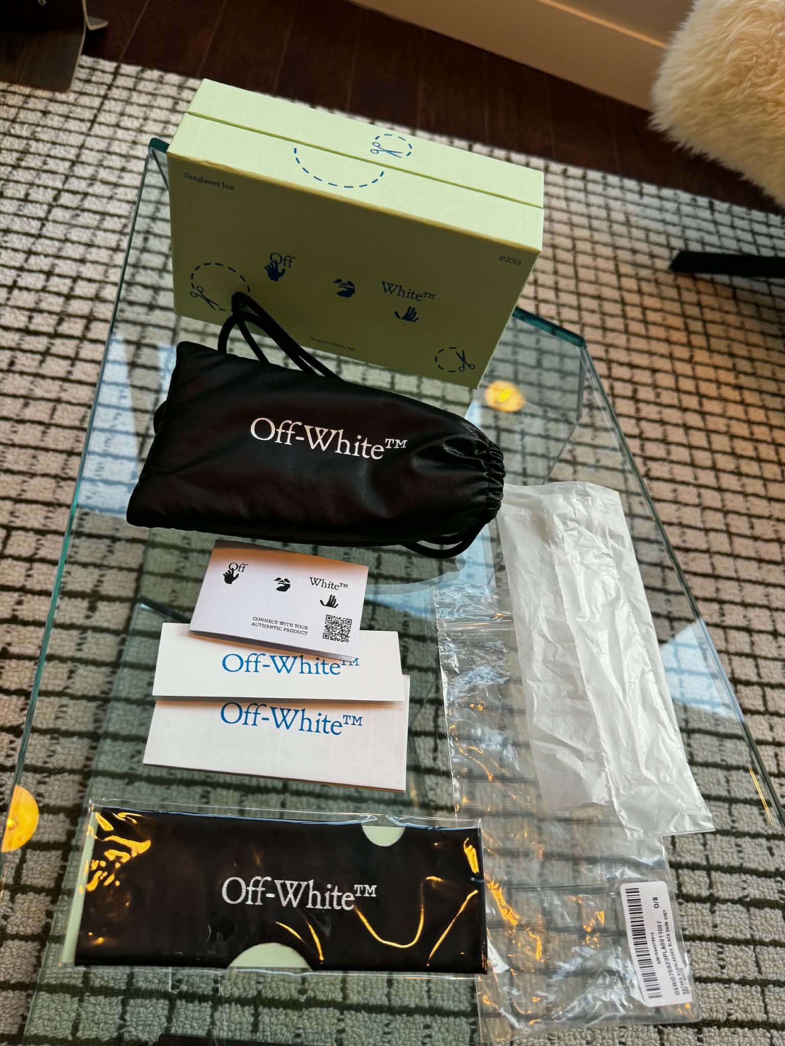 Off-White Off-White Katoka Unisex Sunglasses Size ONE SIZE - 8 Thumbnail