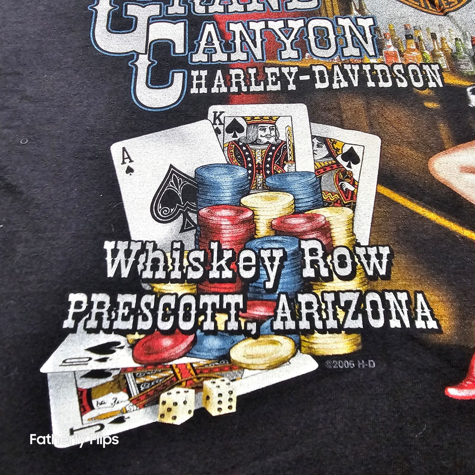 Harley Davidson 2006 Harley Davidson Grand Canyon Whiskey Row Shirt Large Size US L / EU 52-54 / 3 - 4 Thumbnail