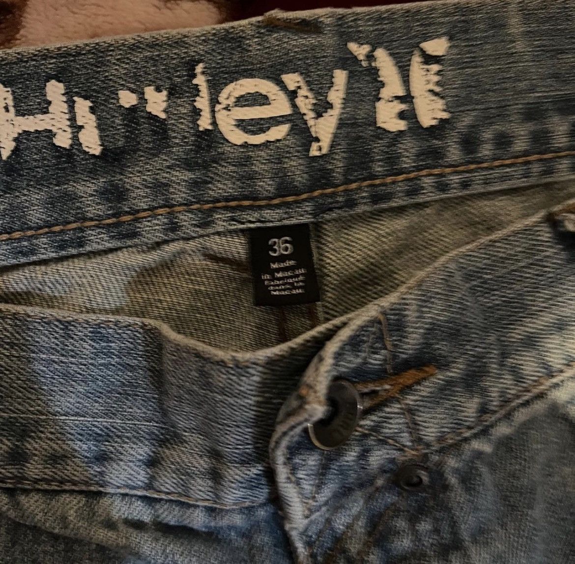 Hurley Vintage bootcut Hurley jeans! Size US 36 / EU 52 - 5 Thumbnail