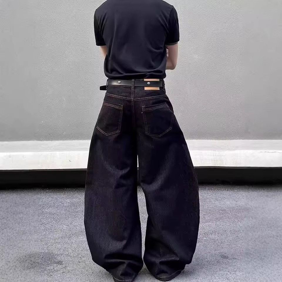 Other Washed Y2k Loose Hip Hop Designer Jeans Pants Size US 33 - 3 Thumbnail