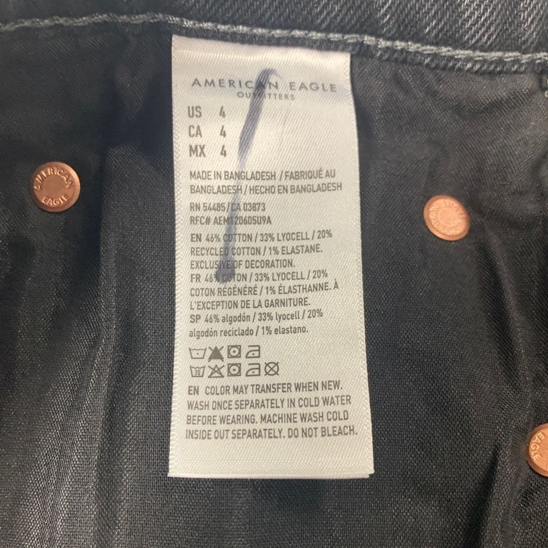 American Eagle Outfitters New American Eagle Womens Size 4 Denim Jean Shorts Size 27" / US 4 / IT 40 - 5 Thumbnail