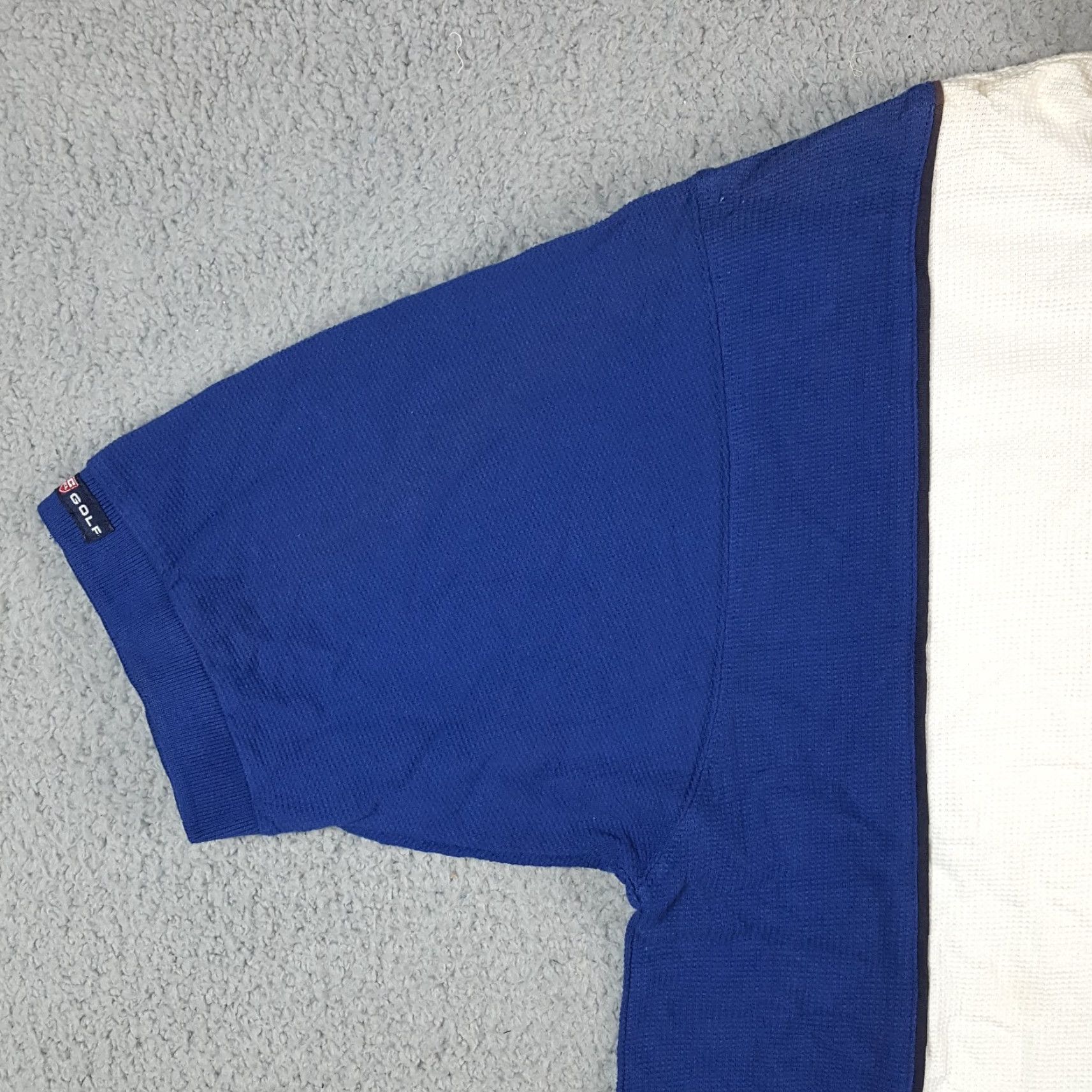 Chaps VINTAGE Chaps Golf Polo Shirt Striped Collared Polo Size M Blue Cotton Knit 90s Preppy Golf Logo Shirt Mens Size US M / EU 48-50 / 2 - 3 Thumbnail