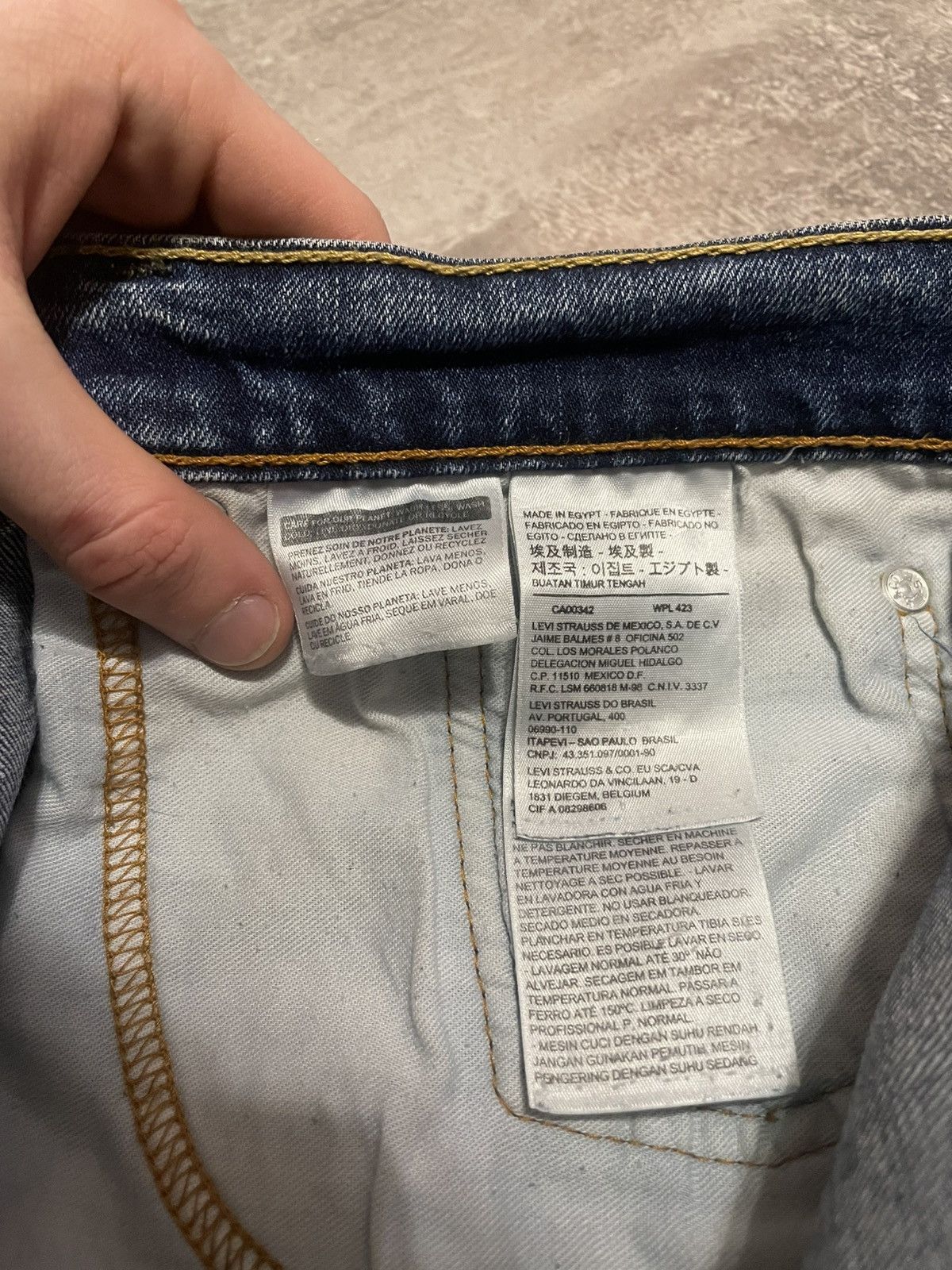 Levi's Vintage Levis 505 Blue Denim Jeans 34 Size Size US 34 / EU 50 - 20 Thumbnail