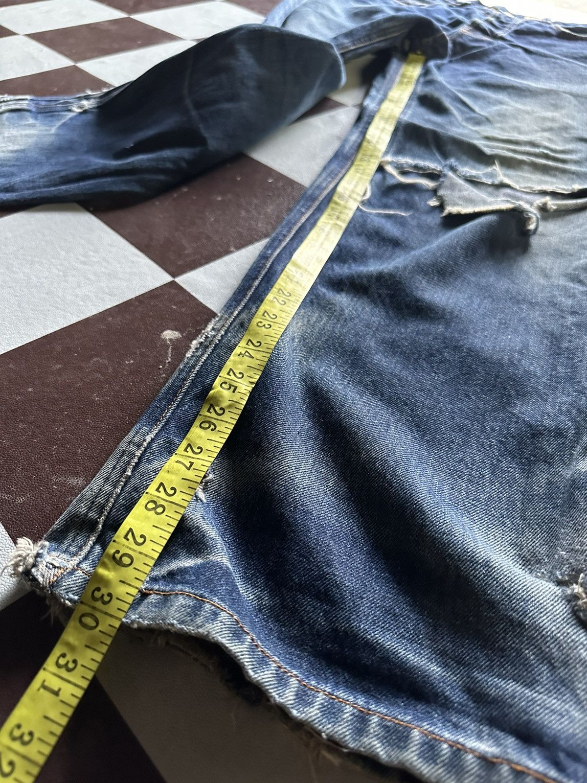 Vintage × Volcom Vintage Volcom rusty wash distressed denim jeans Size US 30 / EU 46 - 11 Thumbnail