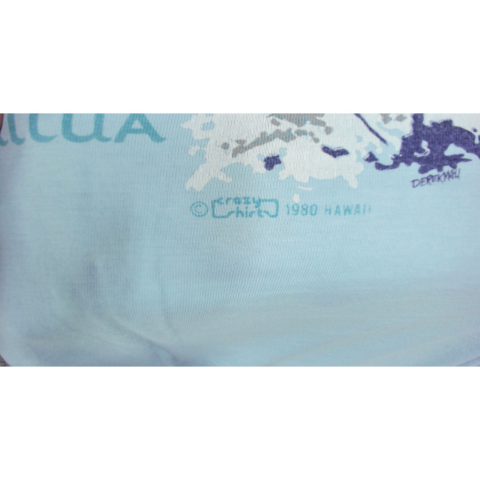 Vintage Crazy Shirts 1980 Single Stitch Sun Faded Marlin Tee XL Size US XL / EU 56 / 4 - 15 Thumbnail