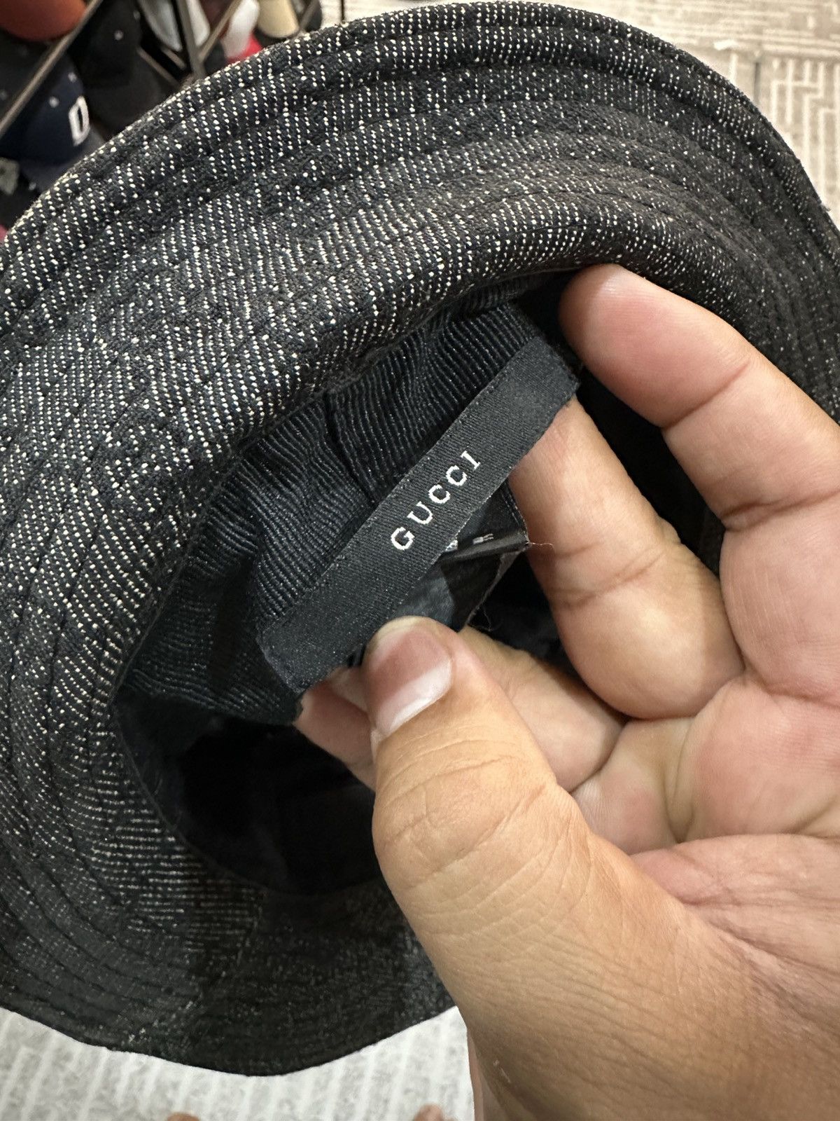 Gucci Classic Gucci GG Monogram Hat Size Medium Size ONE SIZE - 8 Thumbnail